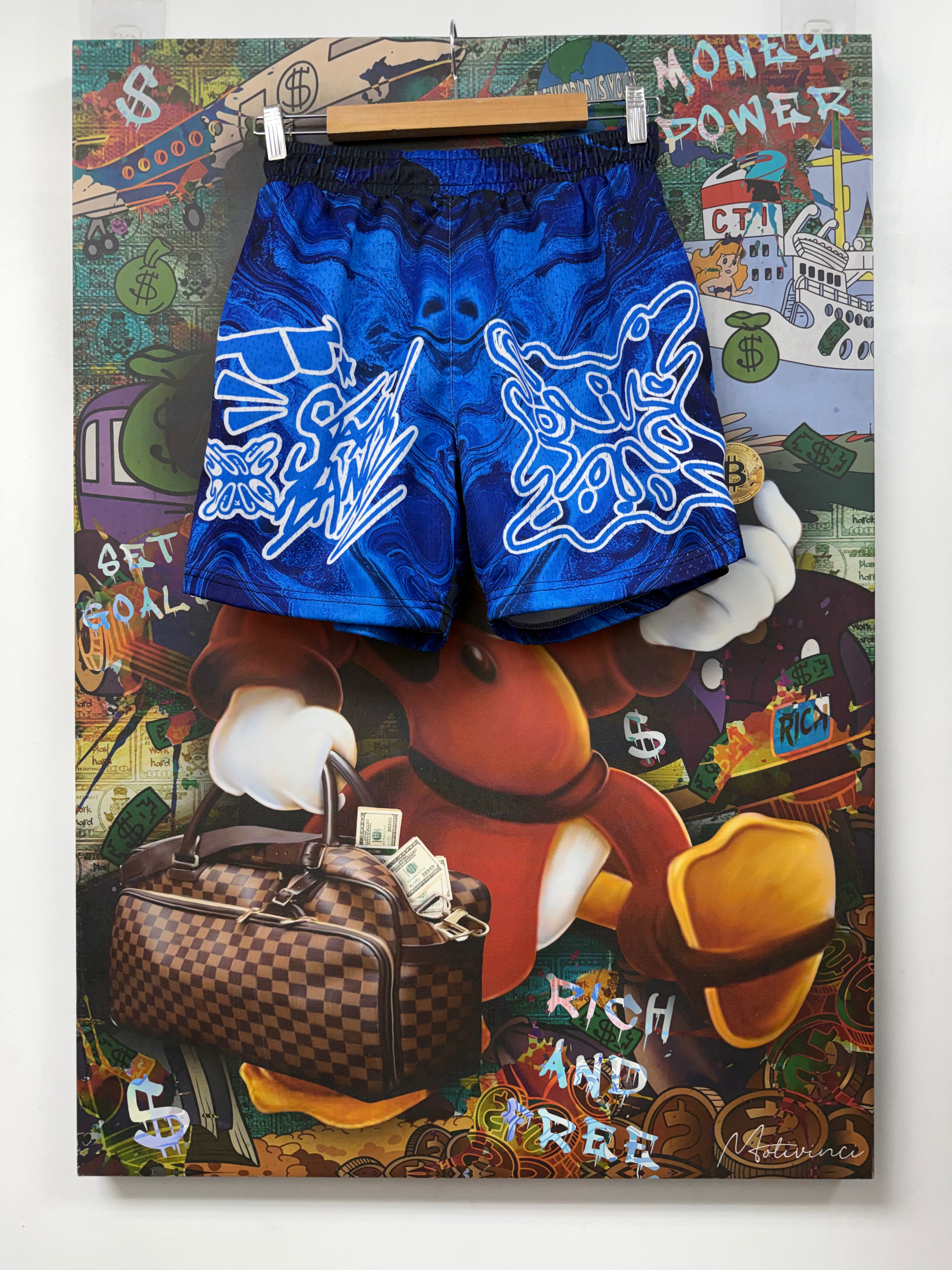 SB Studios Blue Shorts