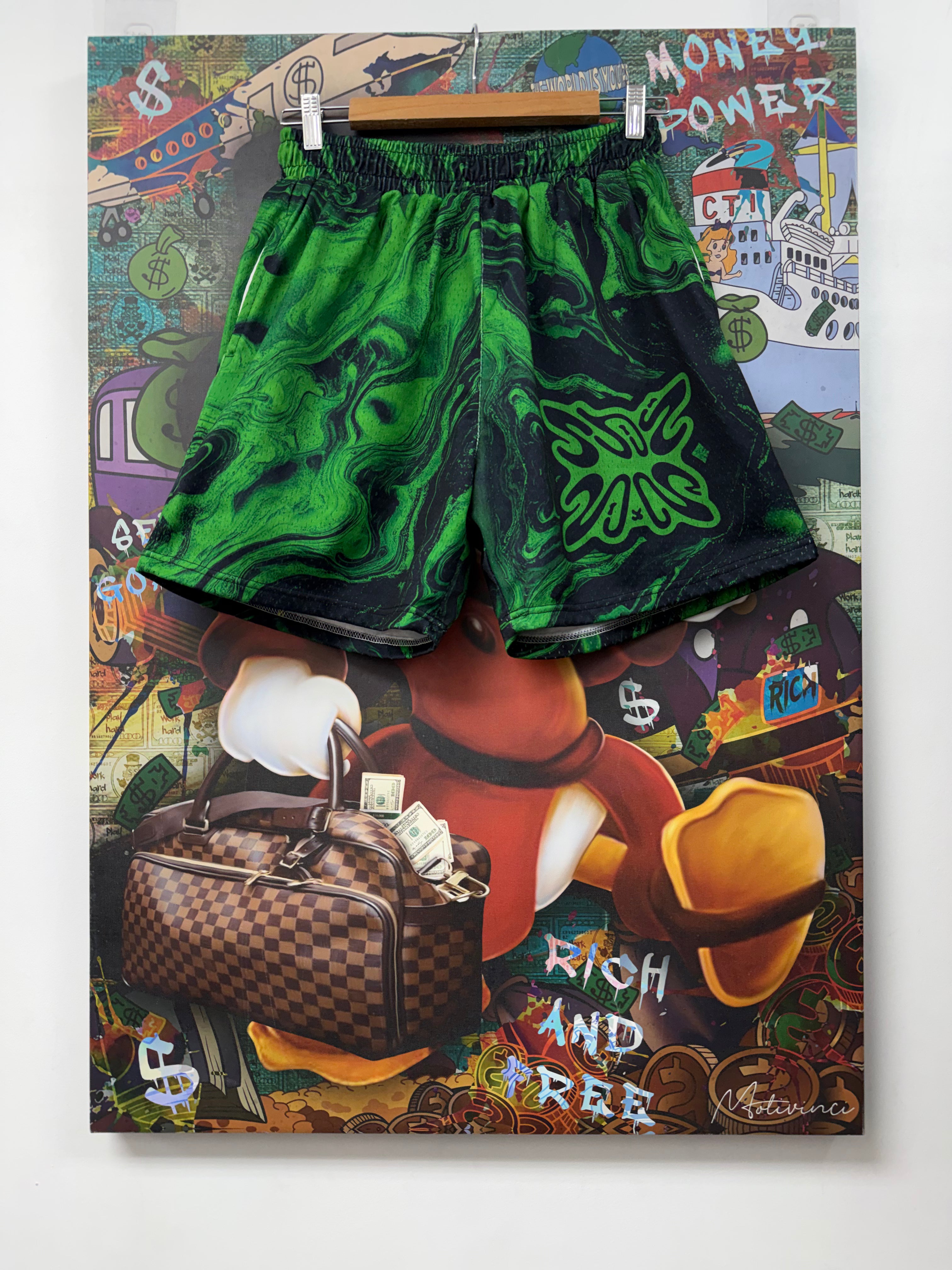 SB Studios Green Shorts