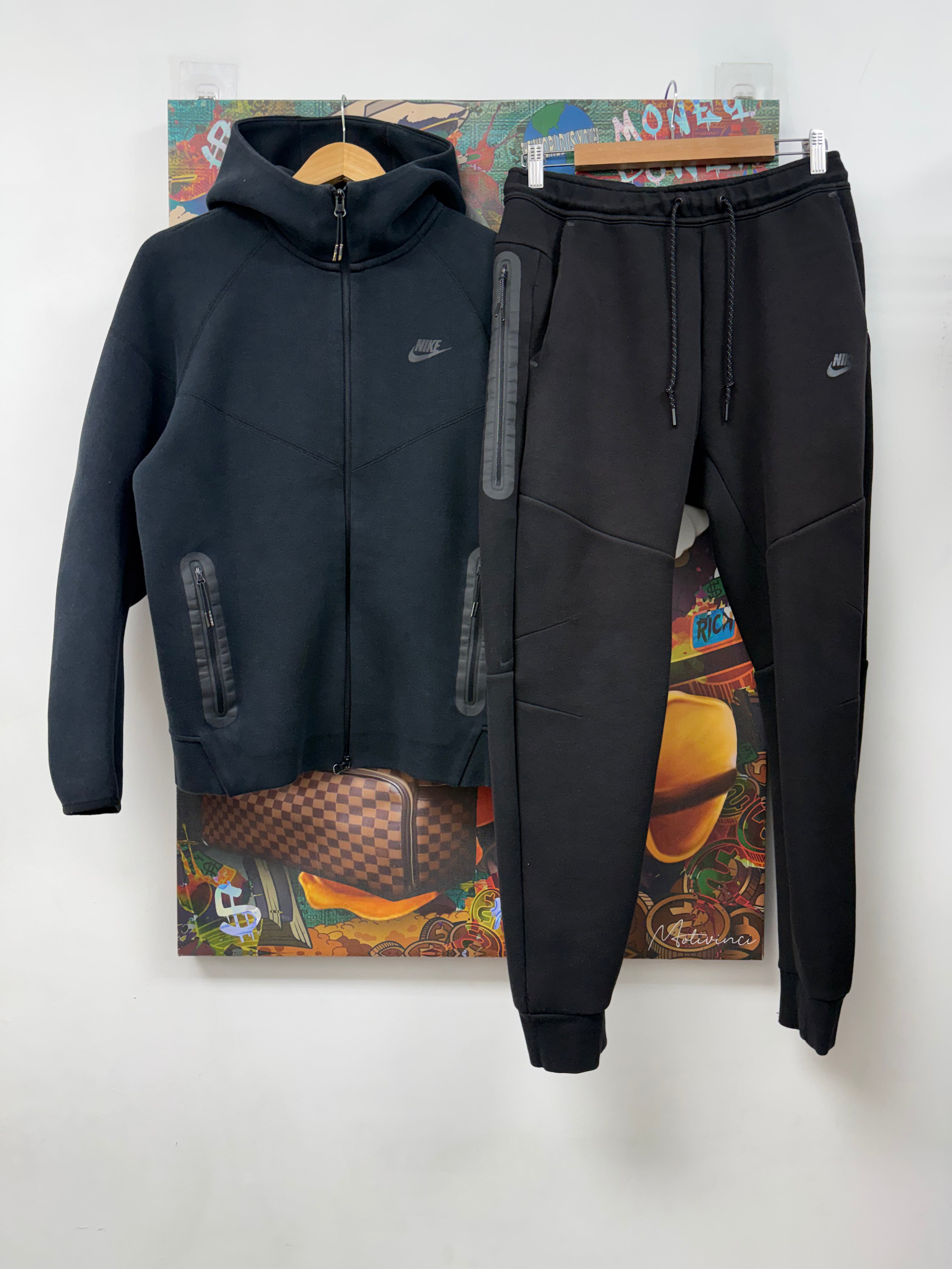 Nike Black Tech Sweatsuit