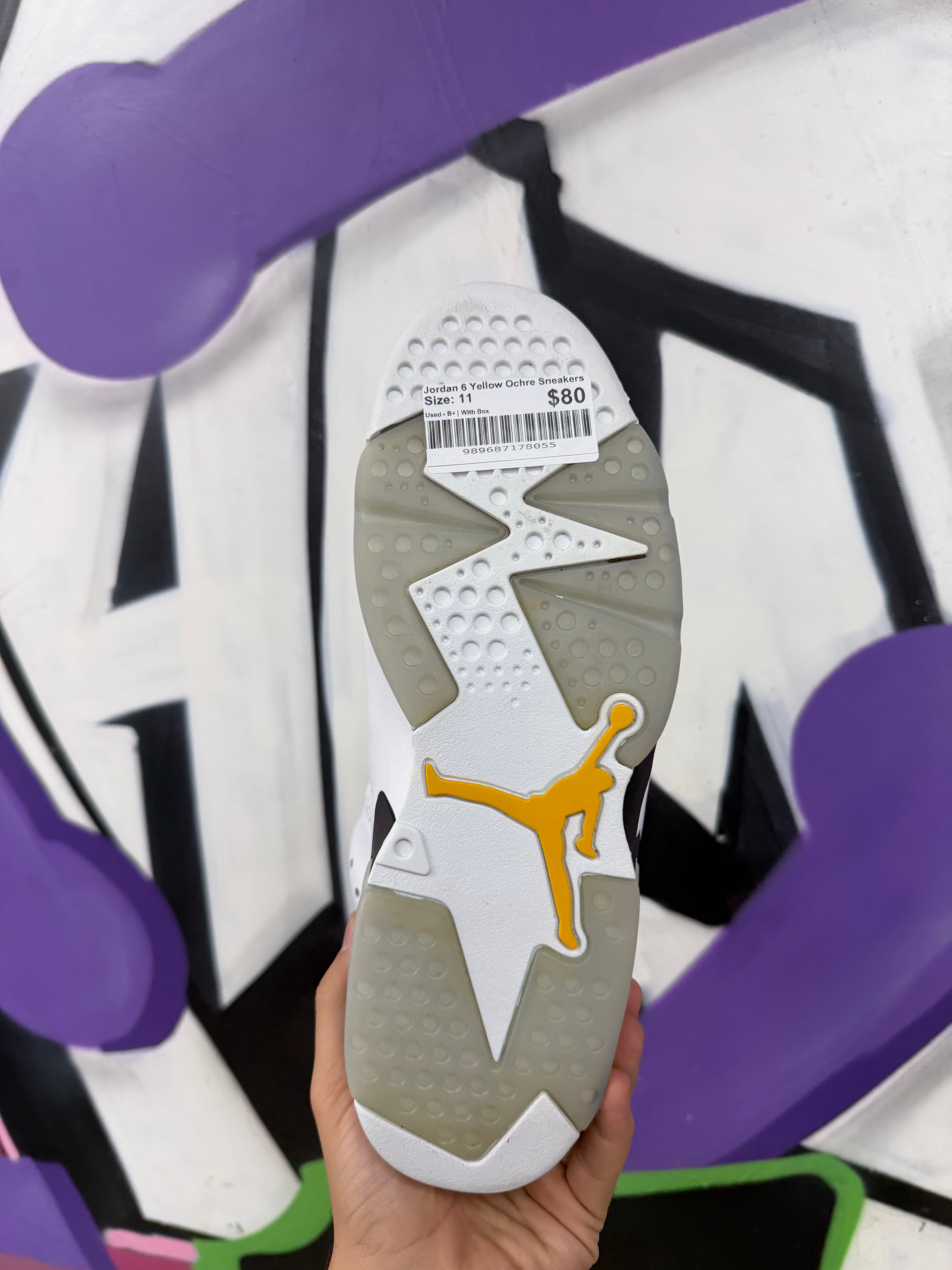 Jordan 6 Yellow Ochre Sneakers