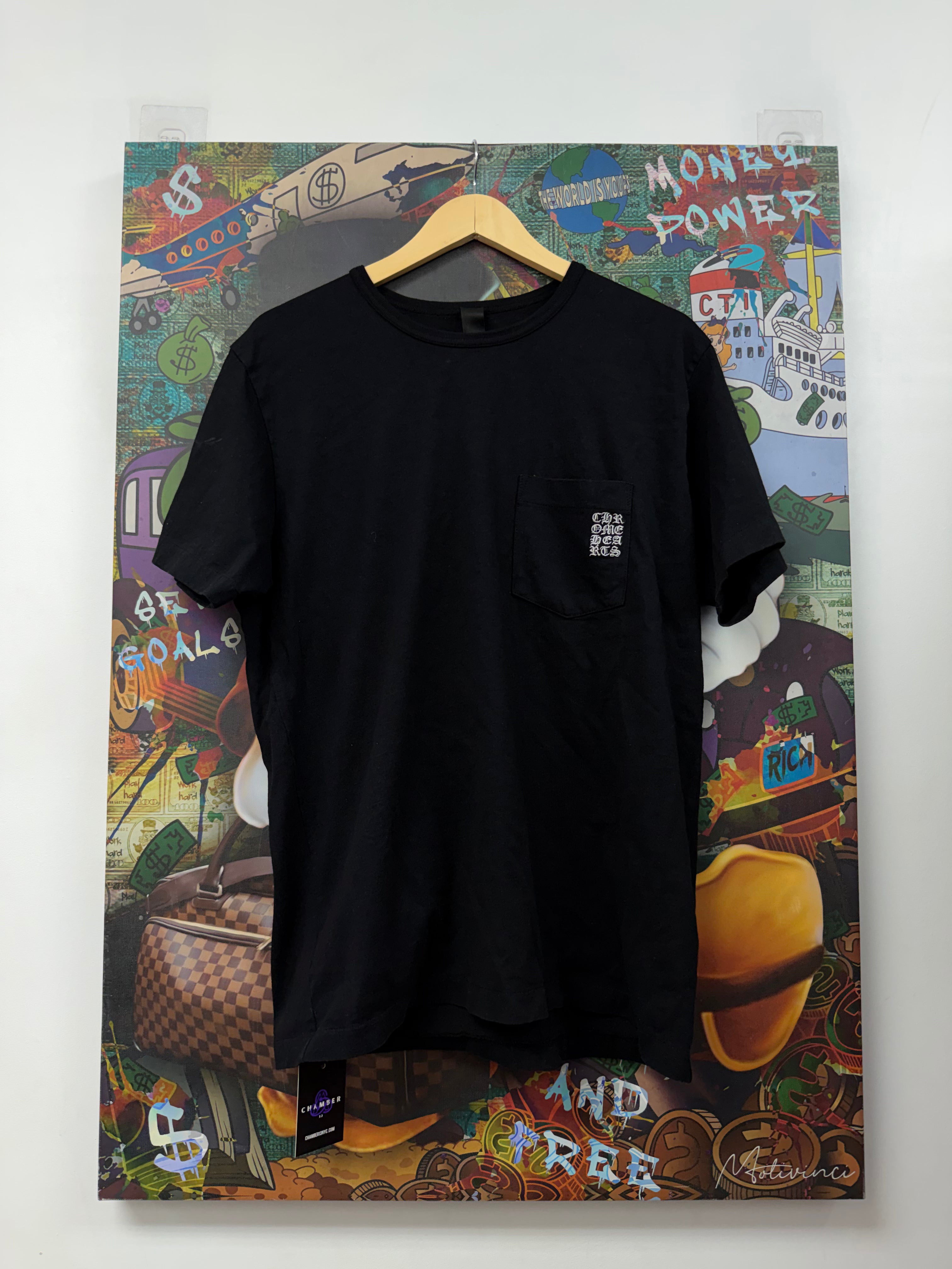 Chrome Hearts Black Eye Chart Tee