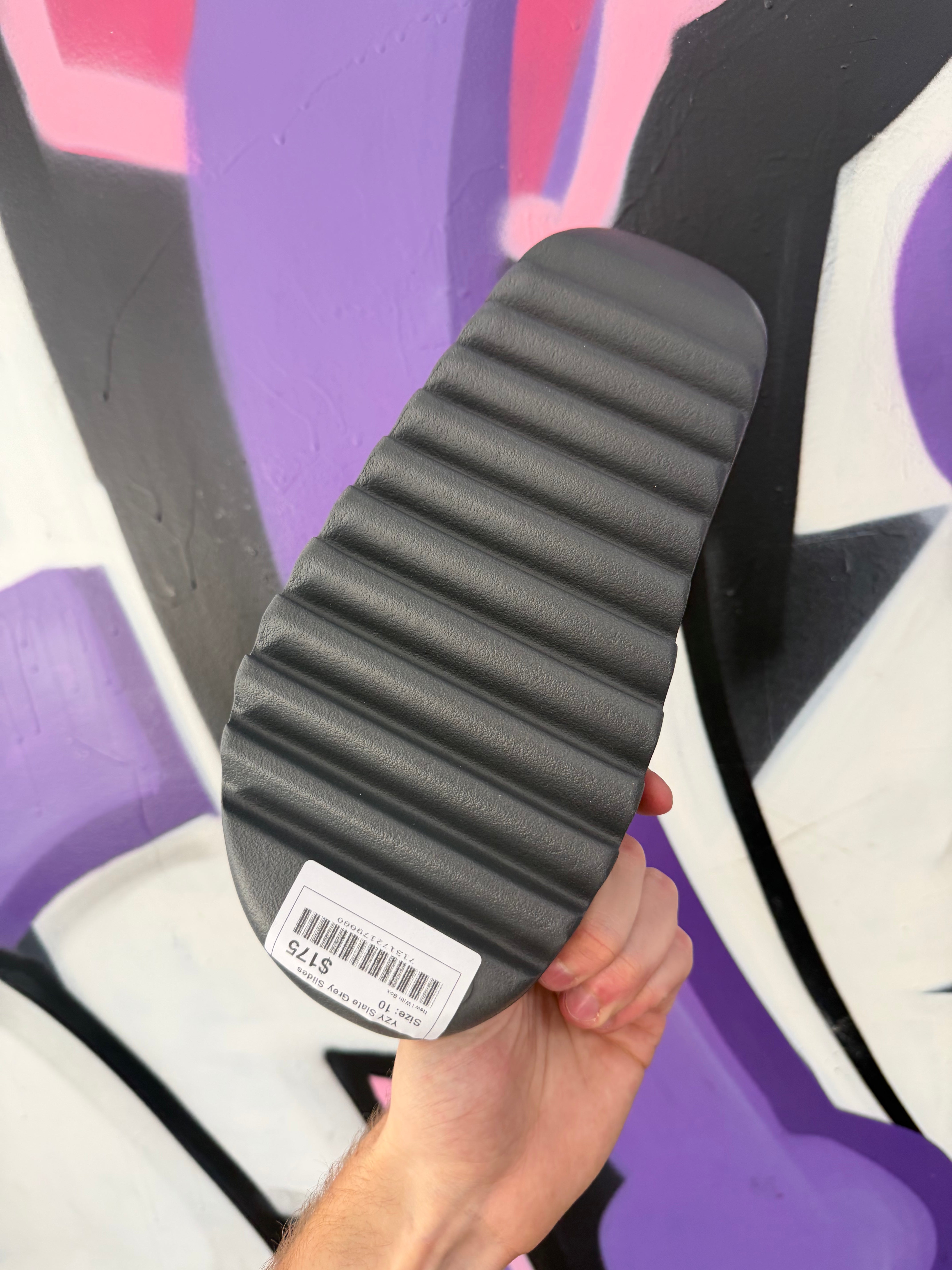 YZY Slate Grey Slides
