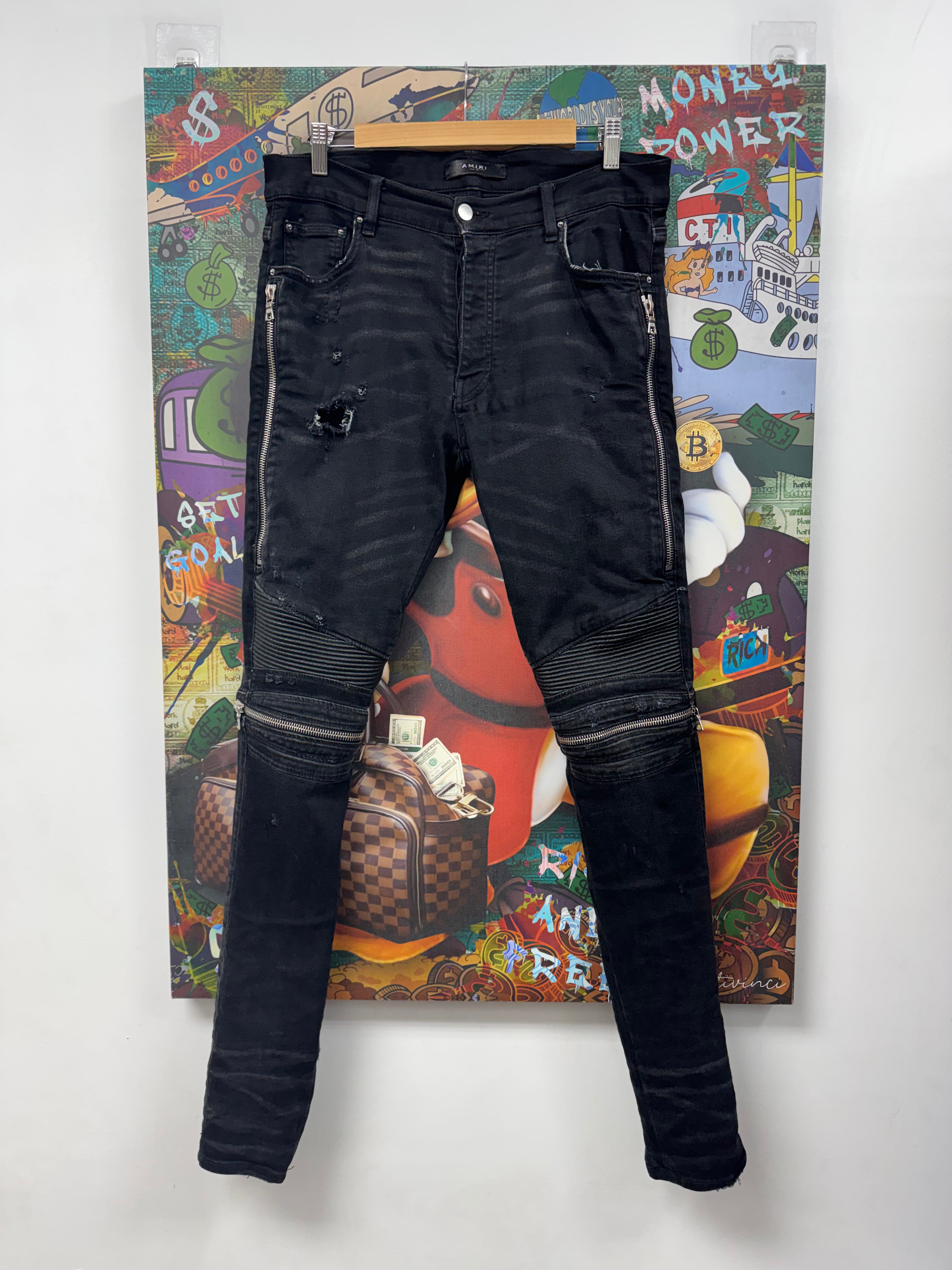Amiri Black Wash MX2 Jeans