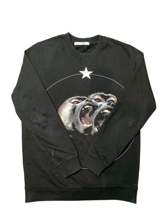 Givenchy Monkey Crewneck Black