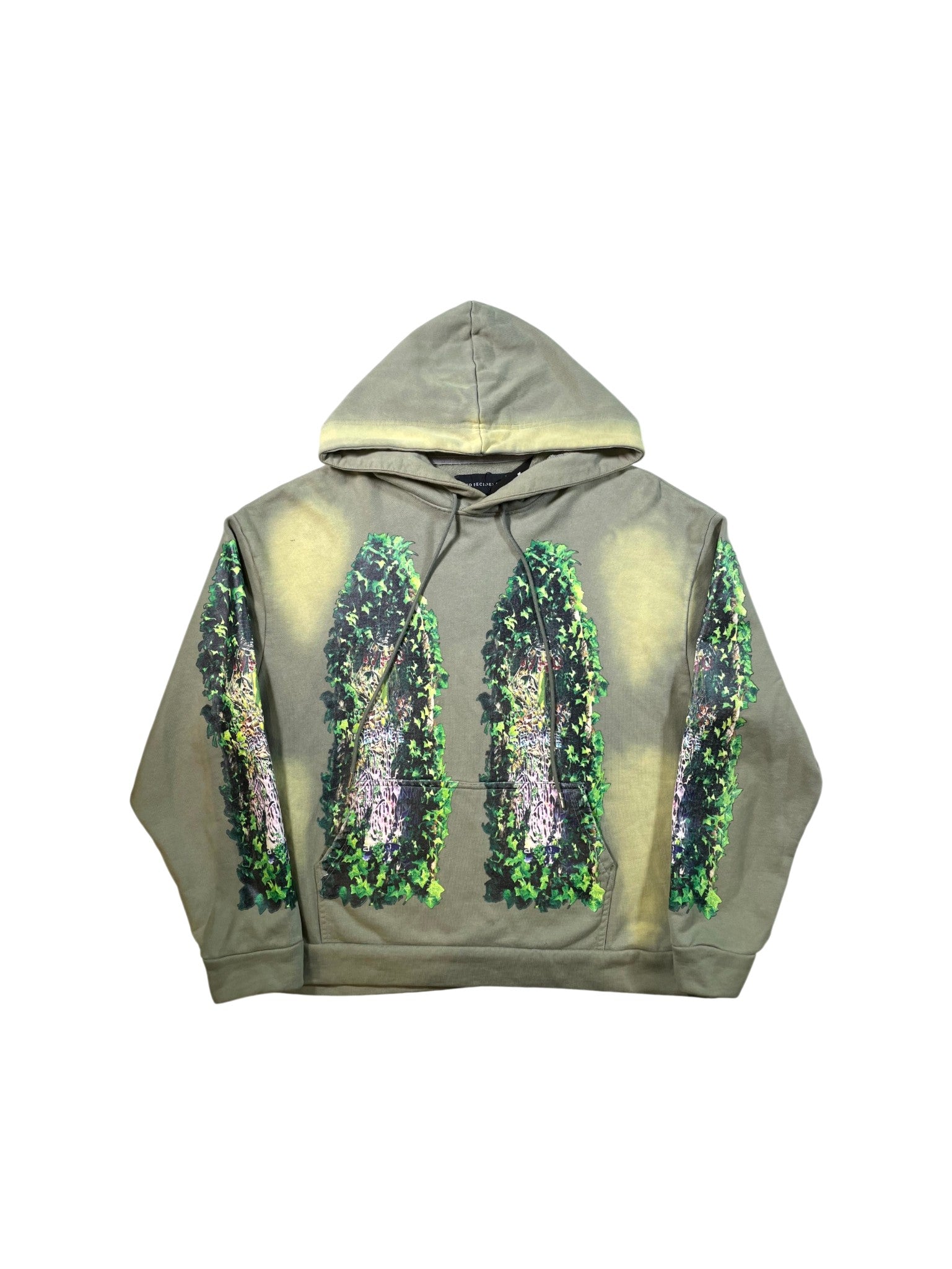 Who Decides War Green Vine Hoodie