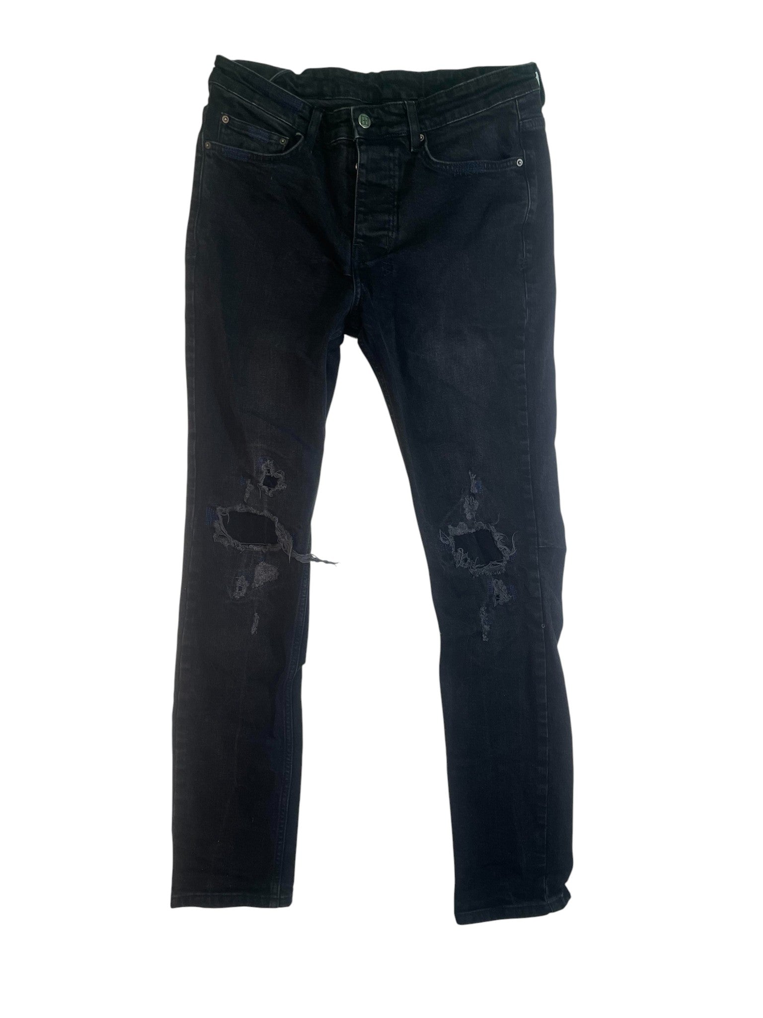 Denim Tears Dirty Wash Distressed Jeans