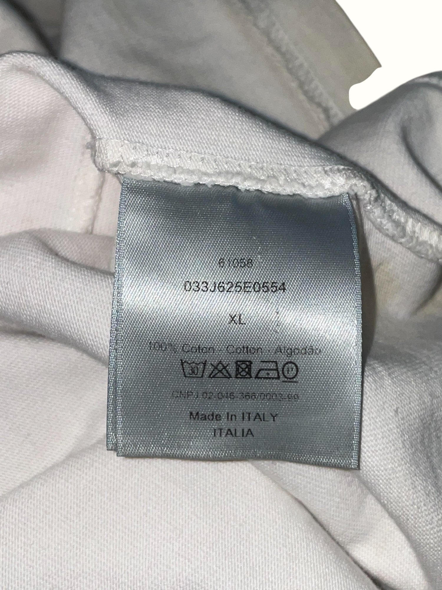 Dior Logo White & Pink Tee