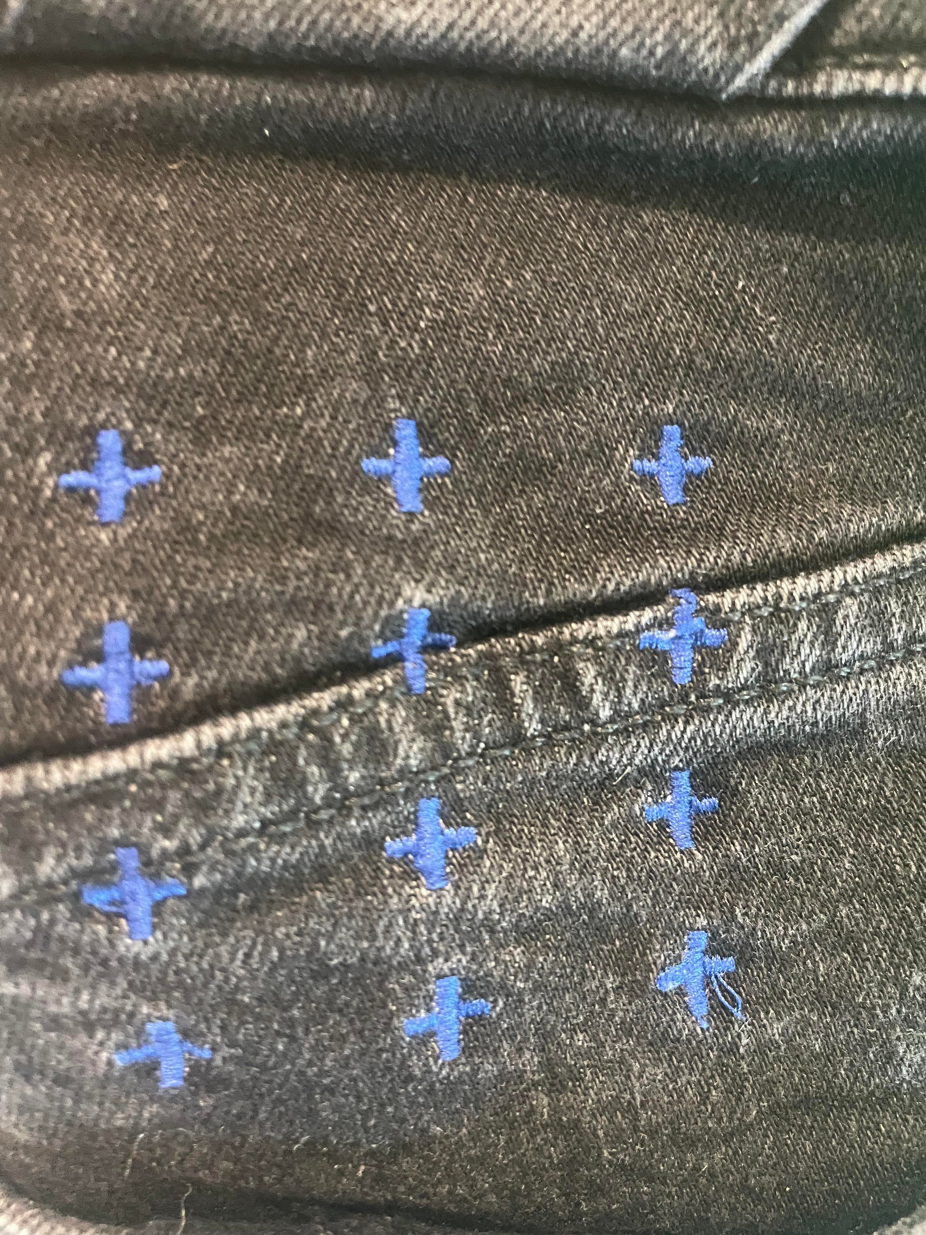 Denim Tears Dirty Wash Distressed Jeans