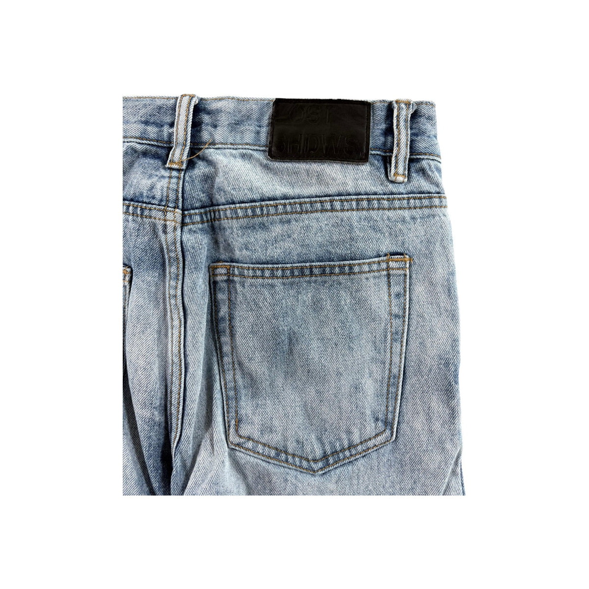 LOST SHDWS Blue & Cream Jeans