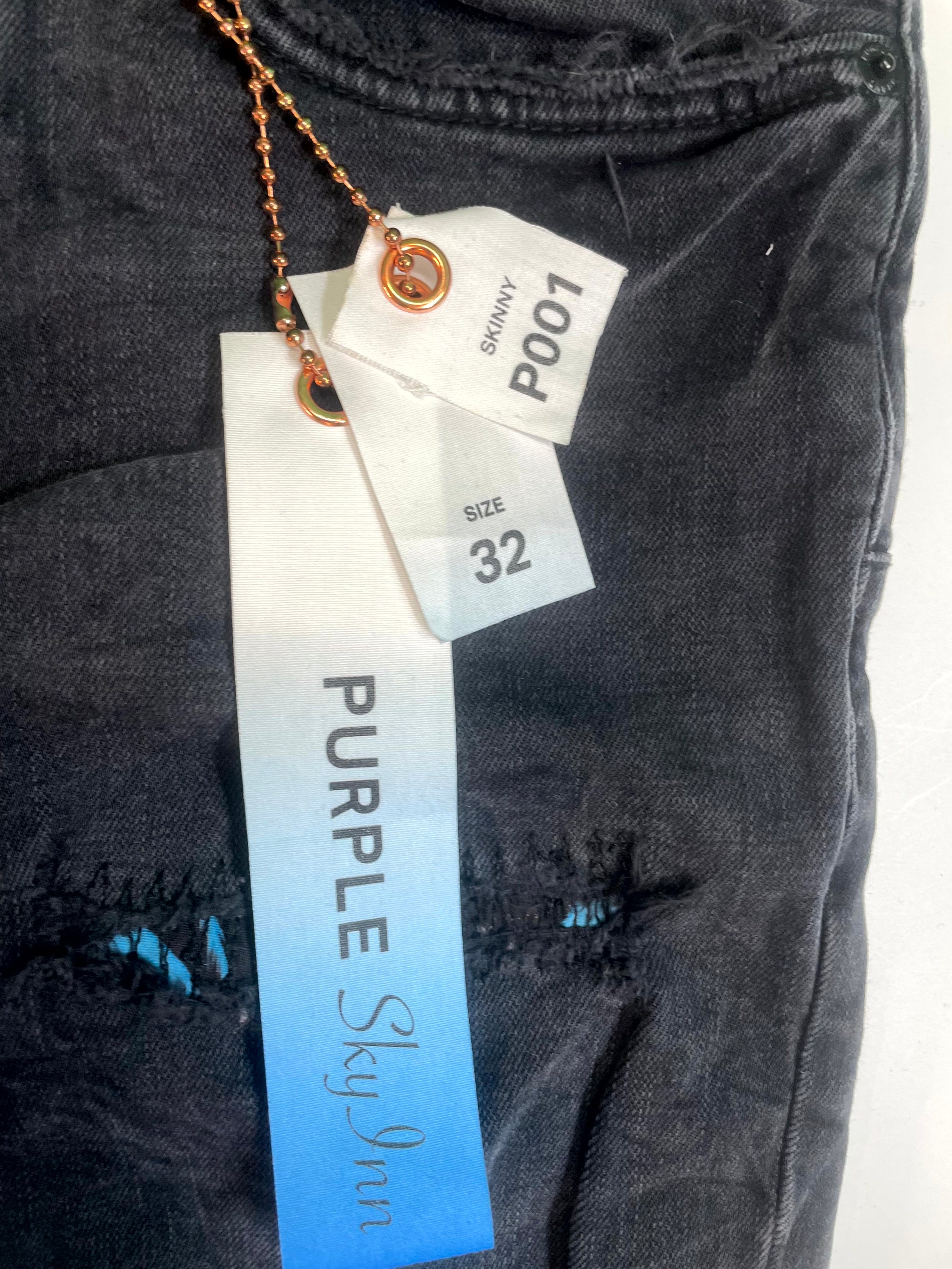 Purple Brand Patchwork Black Wash & Blue Jeans
