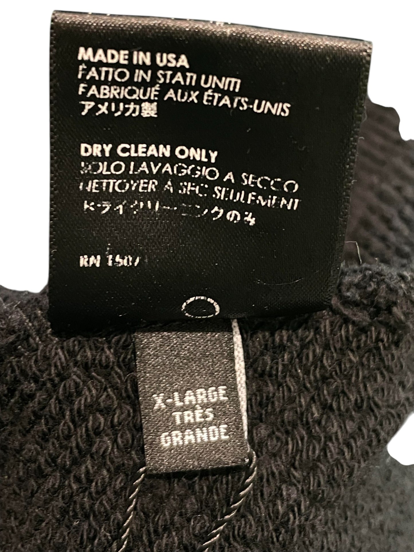 Amiri 'Good Guys Wear Black' Black Hoodie