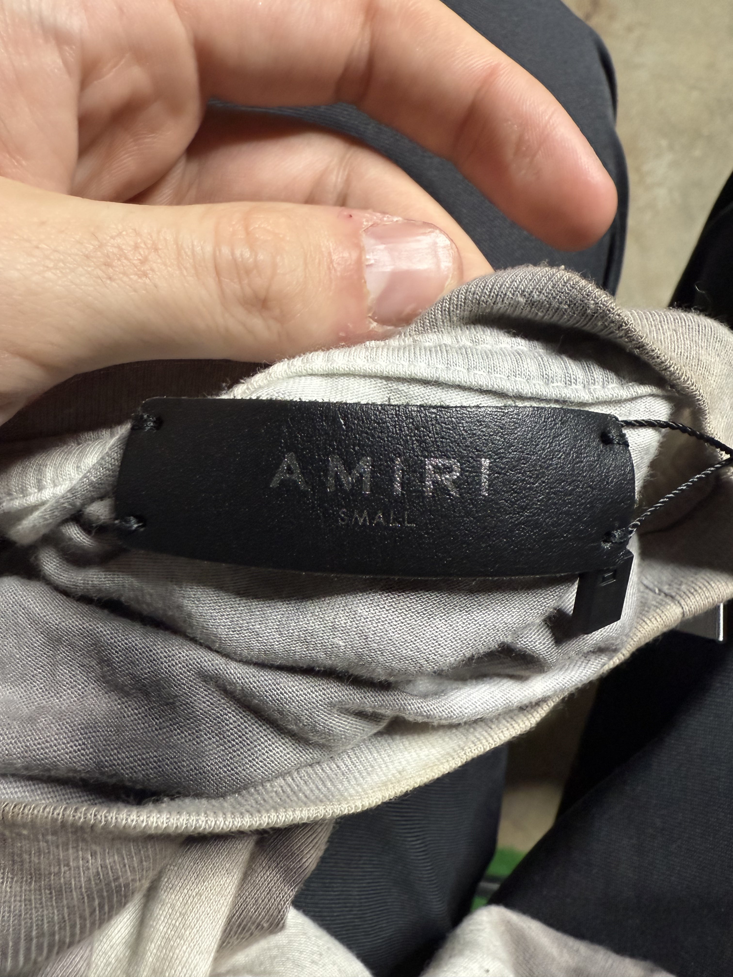 Amiri Chest Logo Tee Tie Dye Used Small