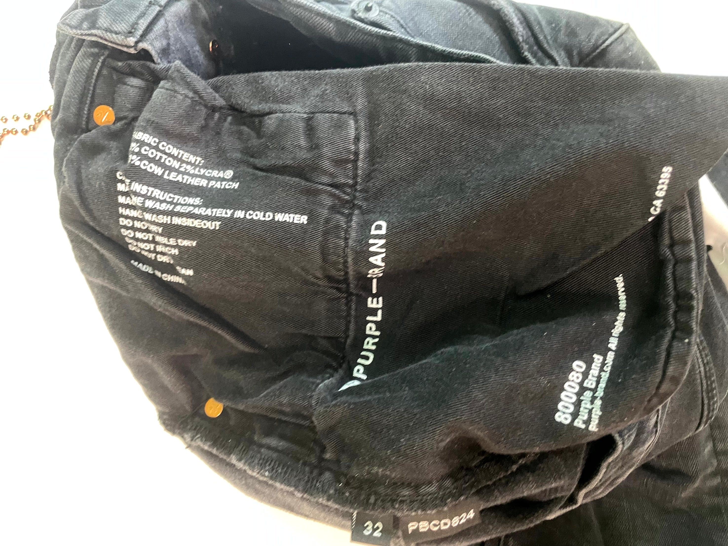 Purple Brand Patchwork Black Wash & Blue Jeans