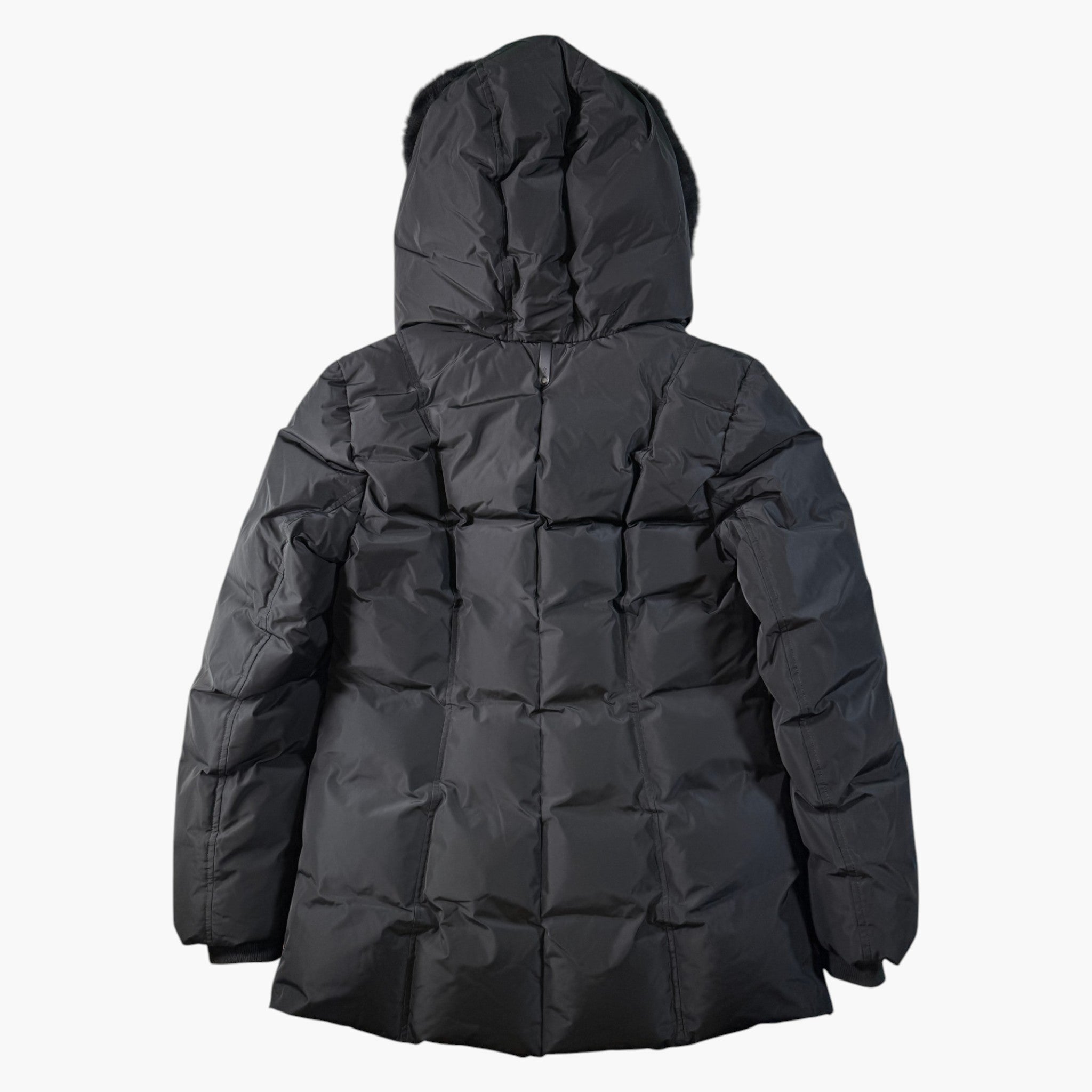 Mackage Adali Black & Black Fur Jacket