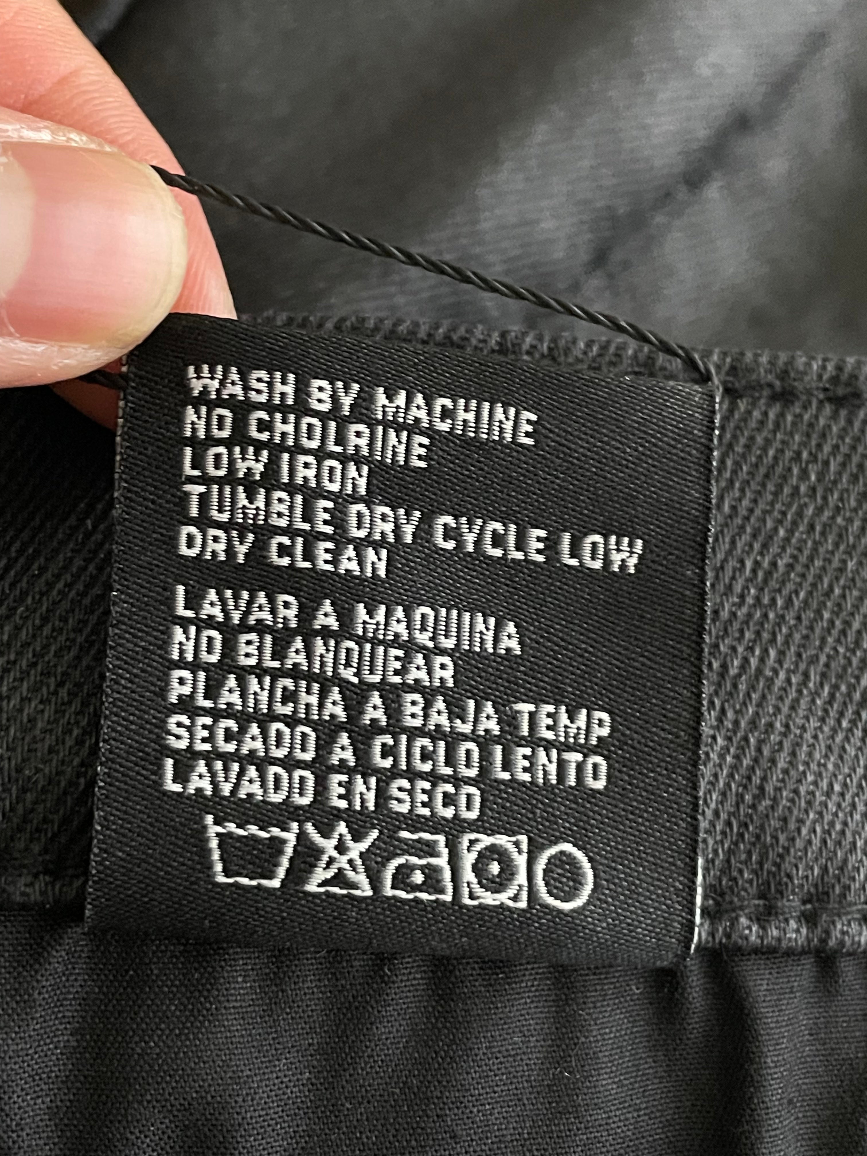 LOSTSHDWS Orange & Black Wax Jeans