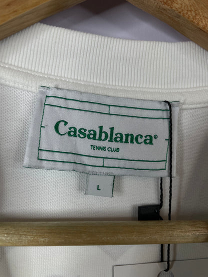 Casablanca Flaming Torch White Tee