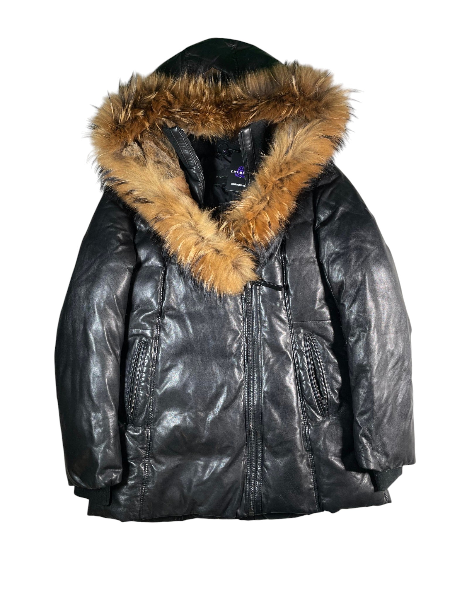 Mackage Adali Black Leather Jacket