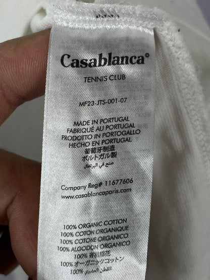 Casablanca Flaming Torch White Tee