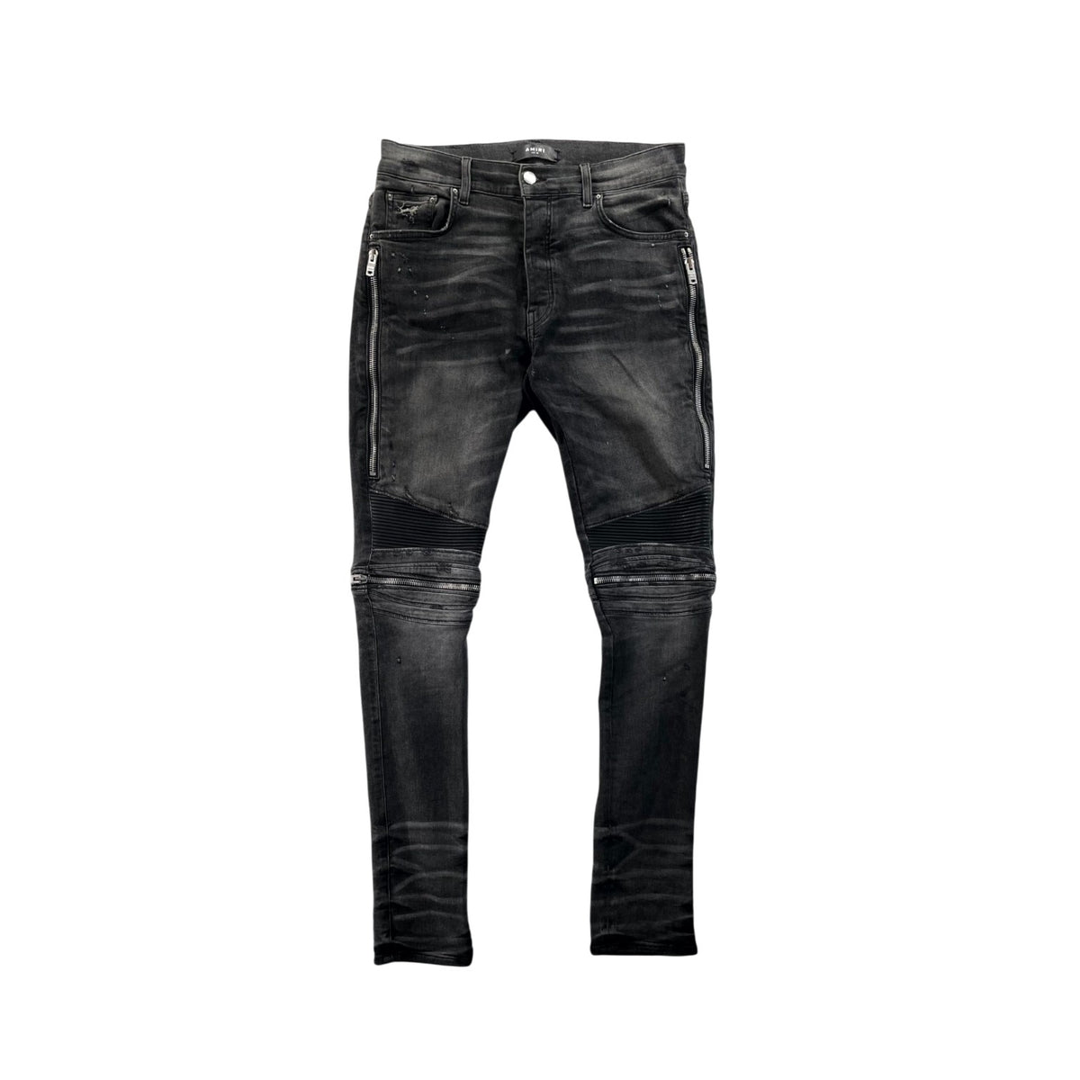 Amiri "MX2" Patch Black Wash & Black Jeans