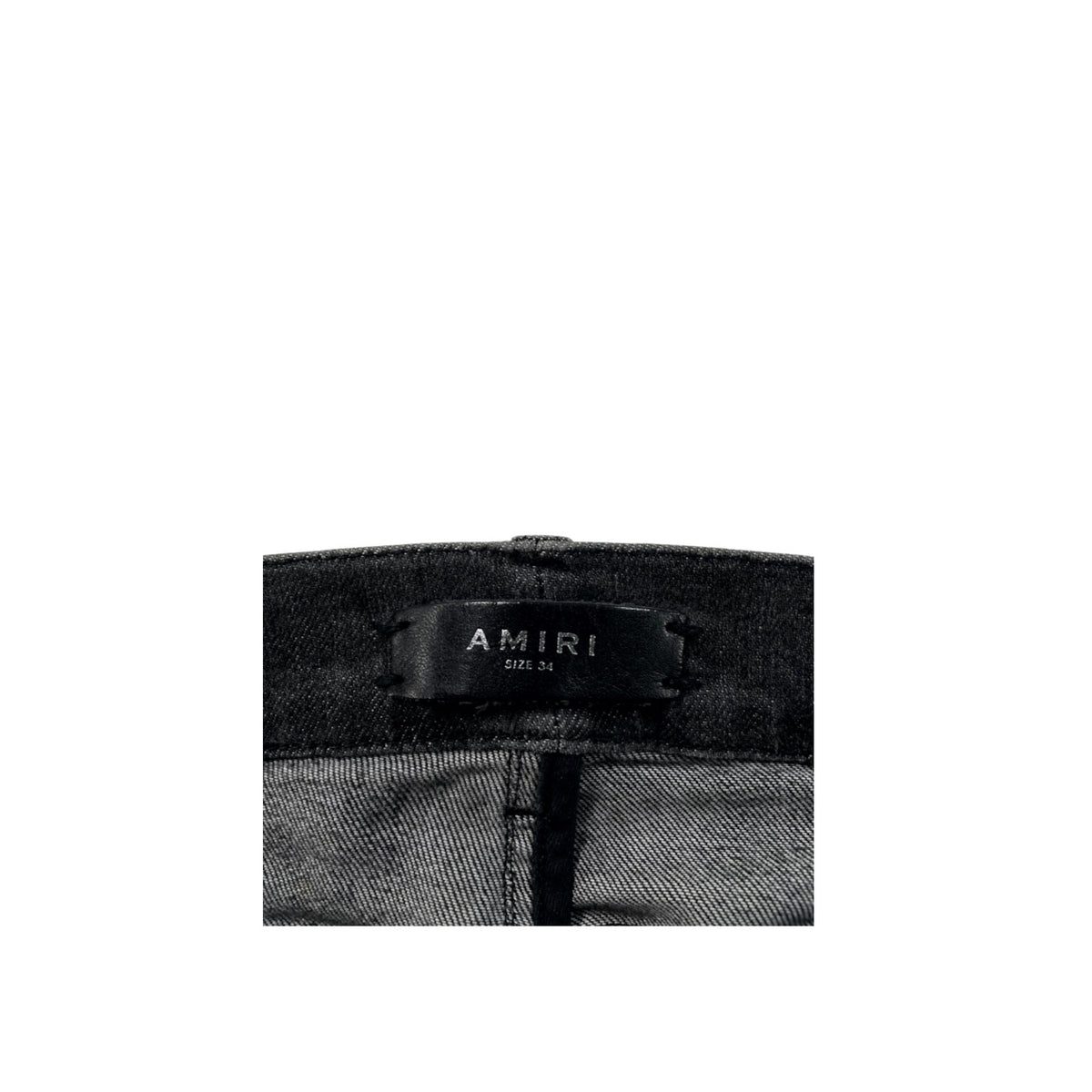 Amiri "MX2" Patch Black Wash & Black Jeans