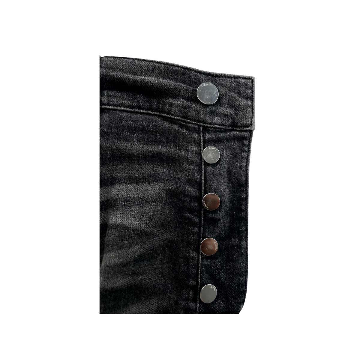 Amiri "MX2" Patch Black Wash & Black Jeans