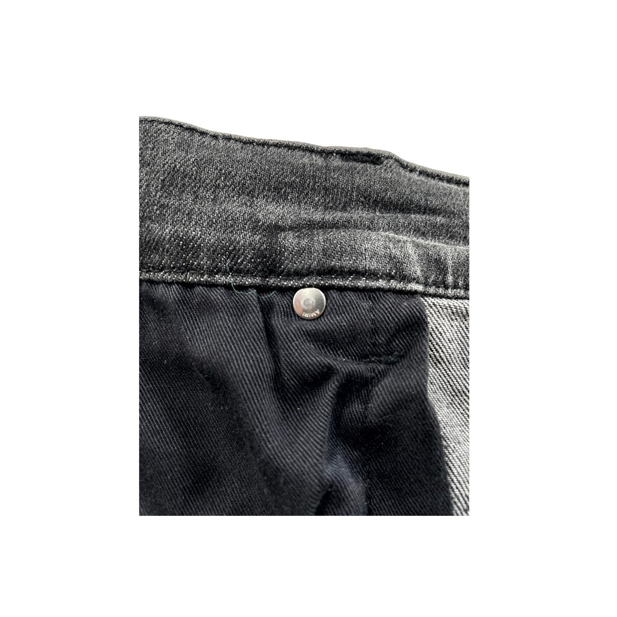 Amiri "MX2" Patch Black Wash & Black Jeans
