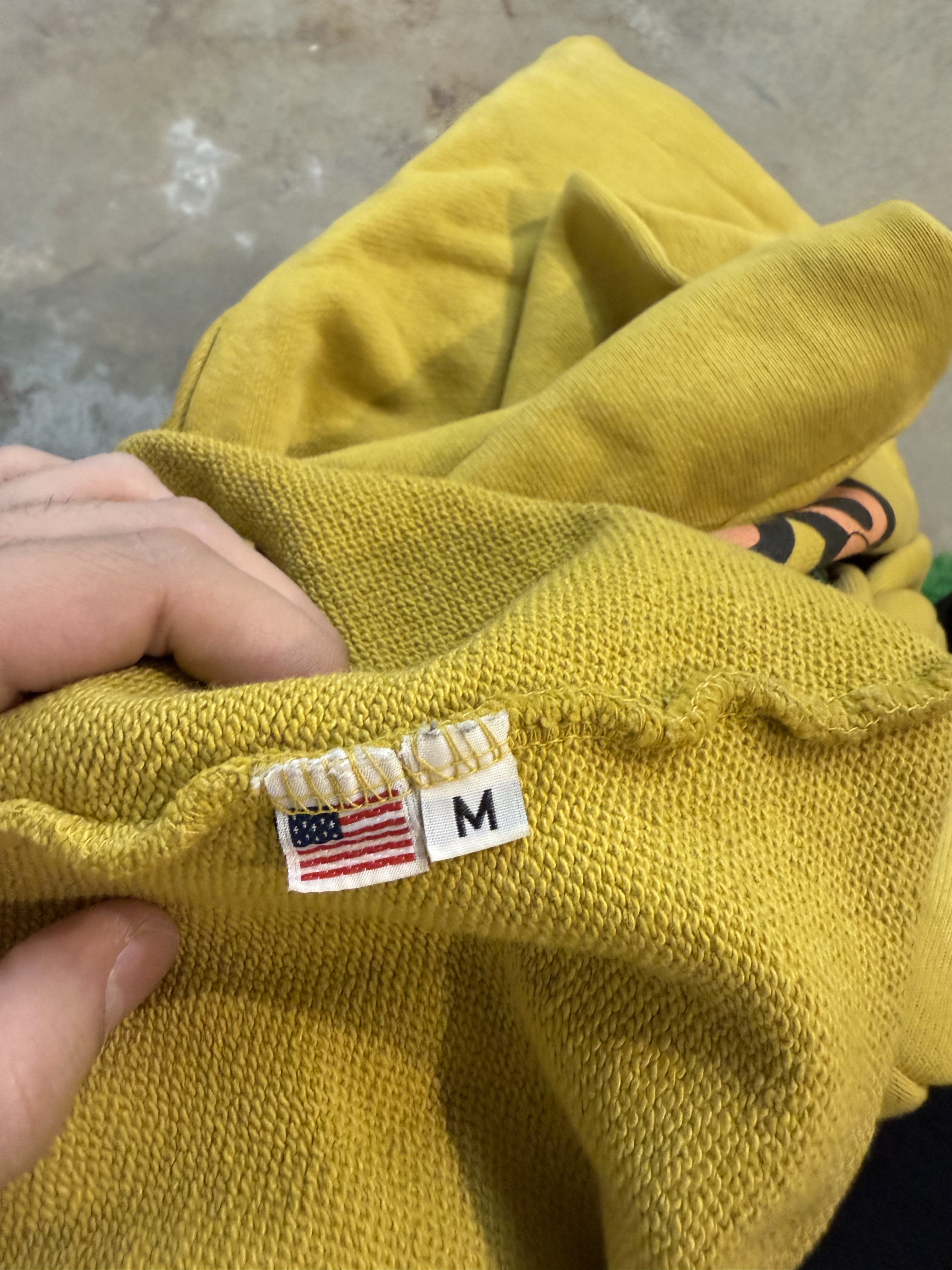 Barriers Hoodie King of Kings Yellow Used Medium