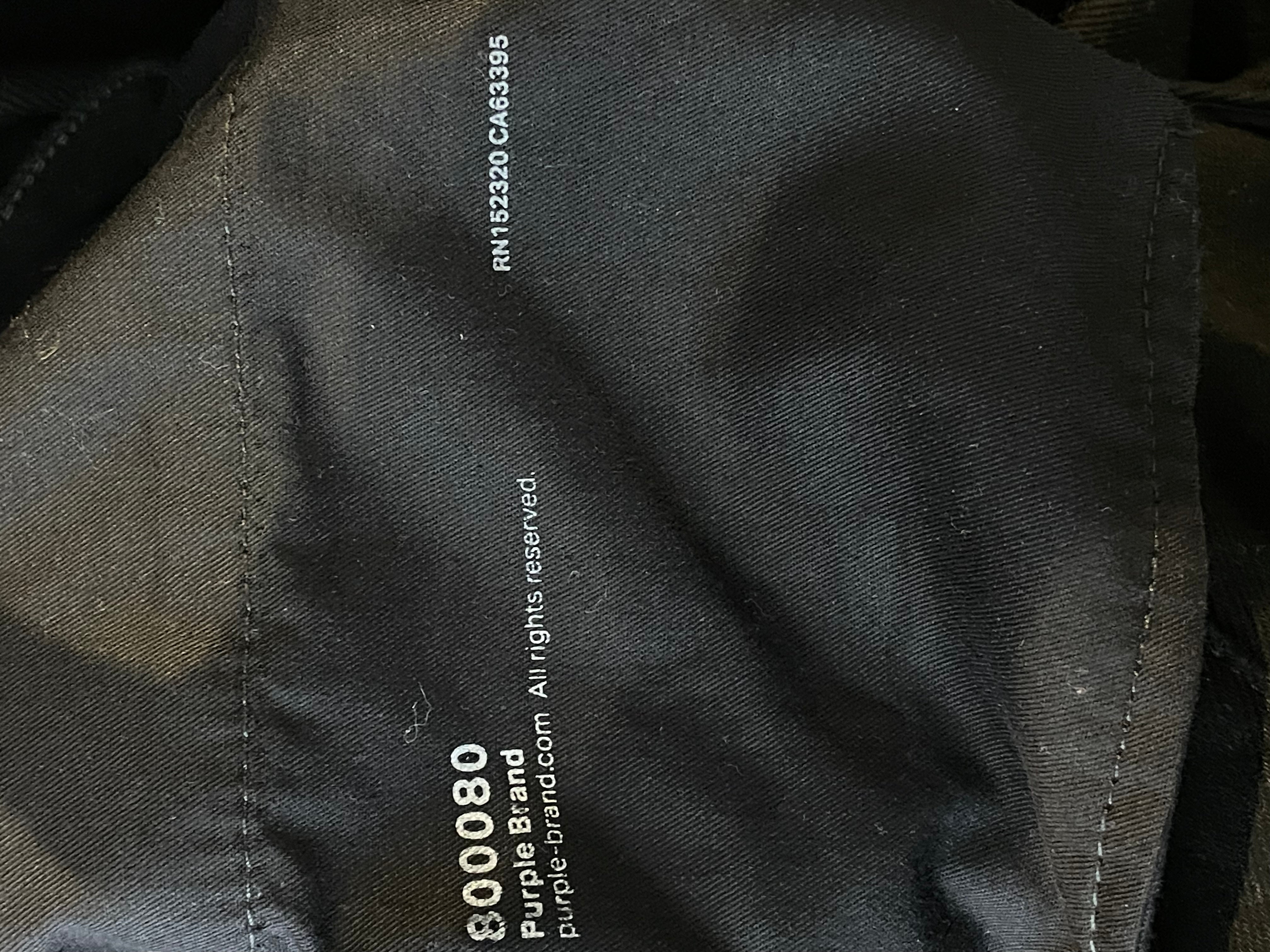 Purple Brand Black Jeans