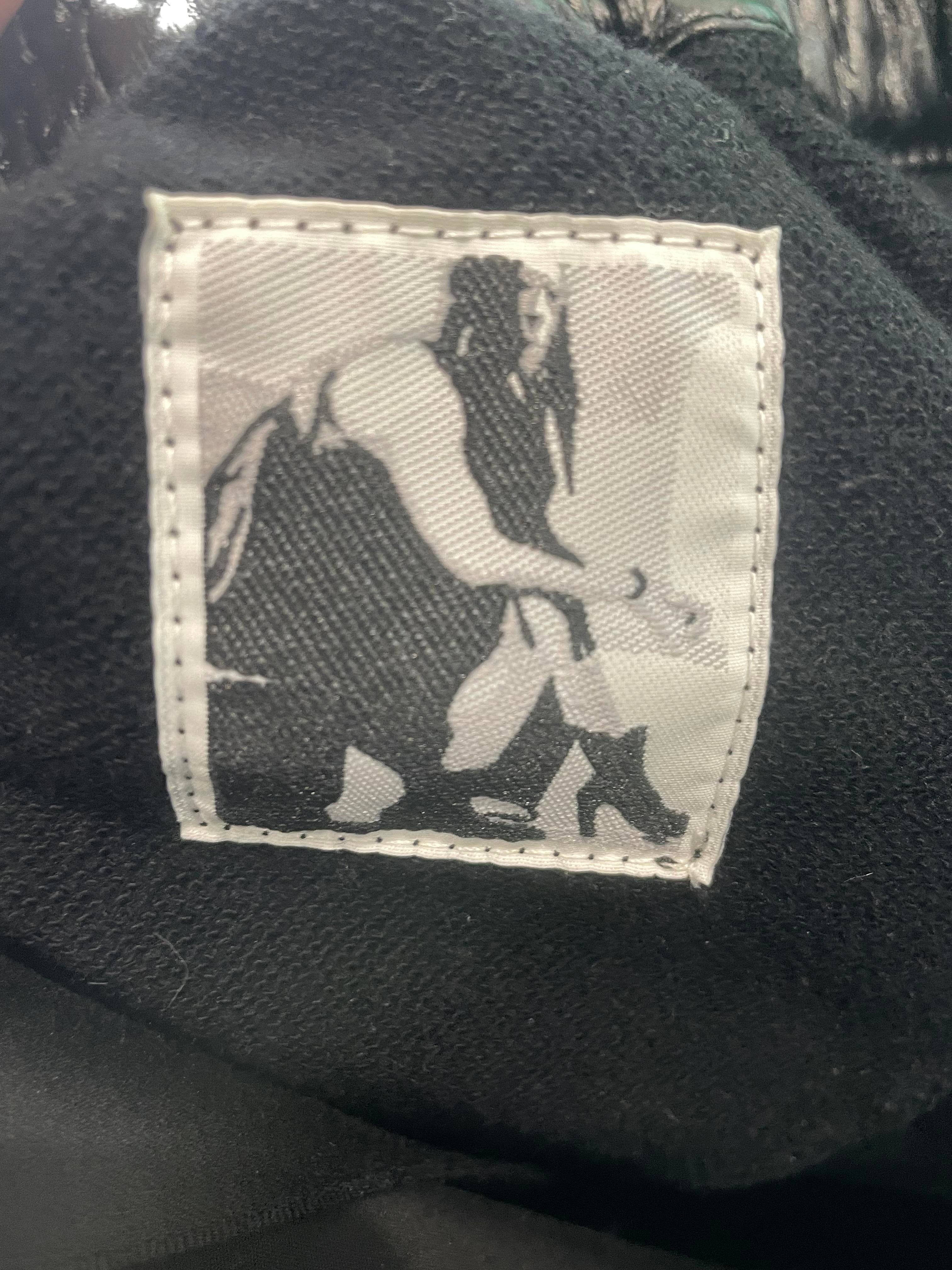 Rick Owens Waxed Creatch Black Cargos