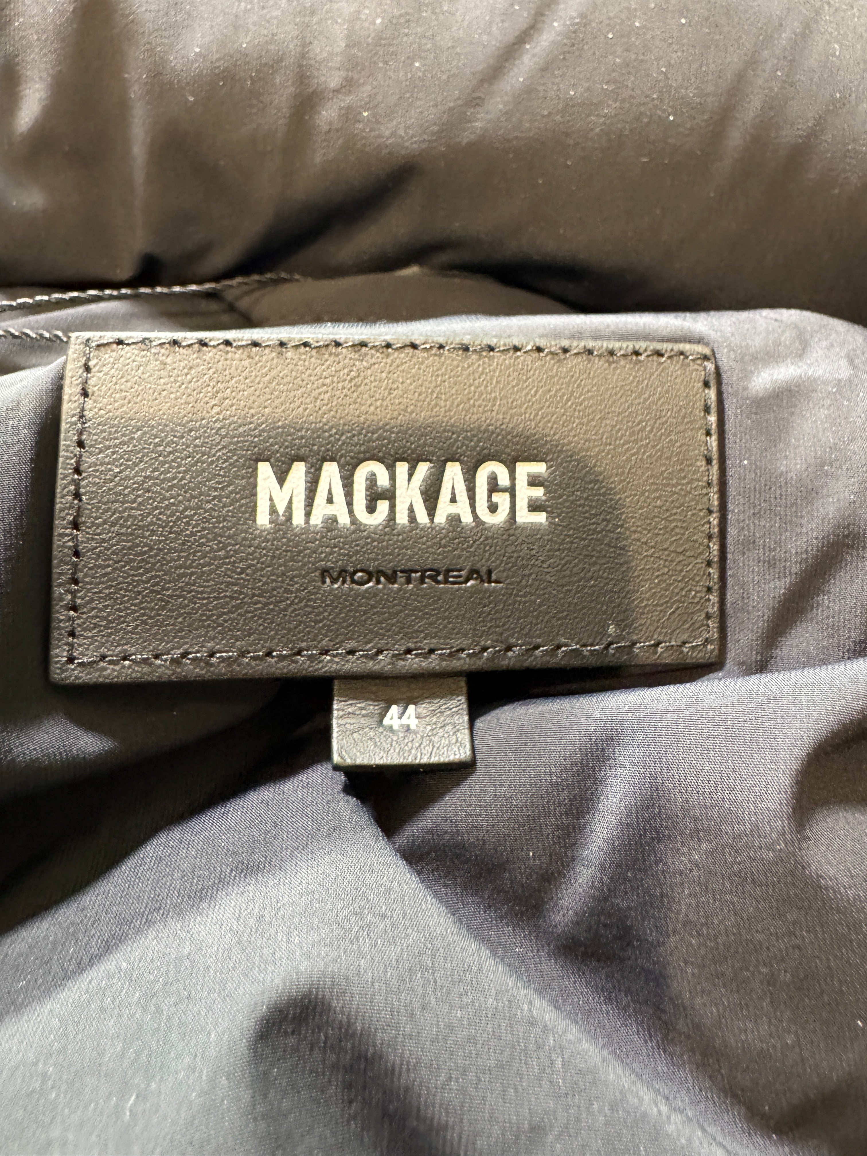 Mackage Tonal Black Puffer Jacket