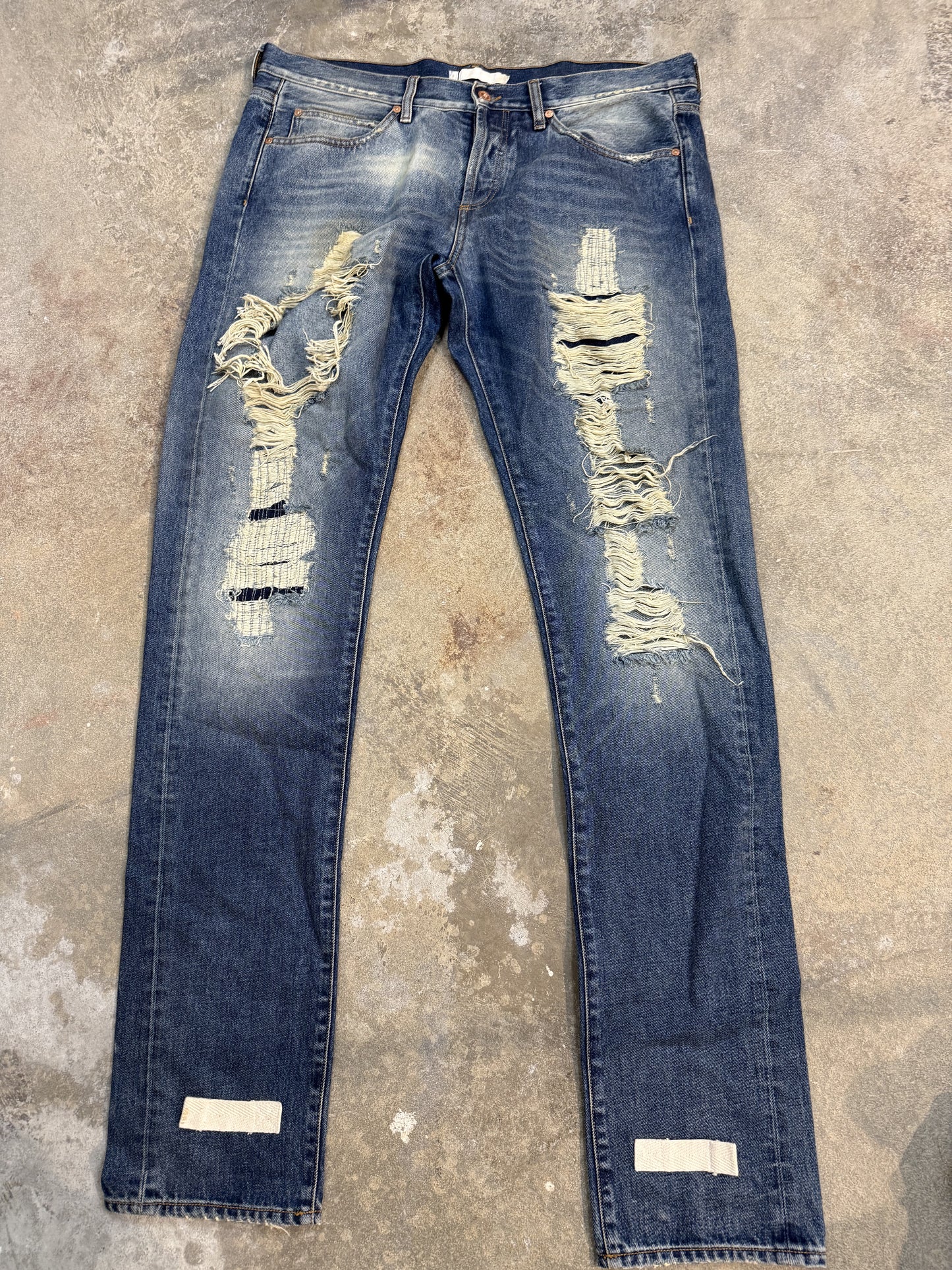 Off-White Jeans Light Wash Yellow 36 Used