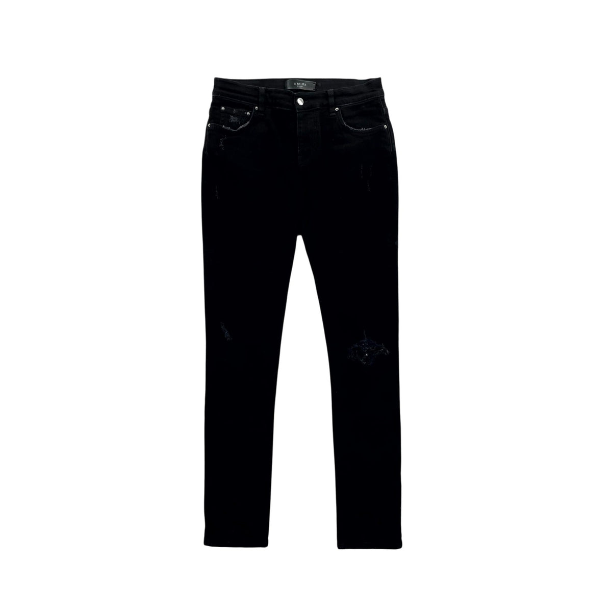 Amiri Plain (Kid's) Black Jeans