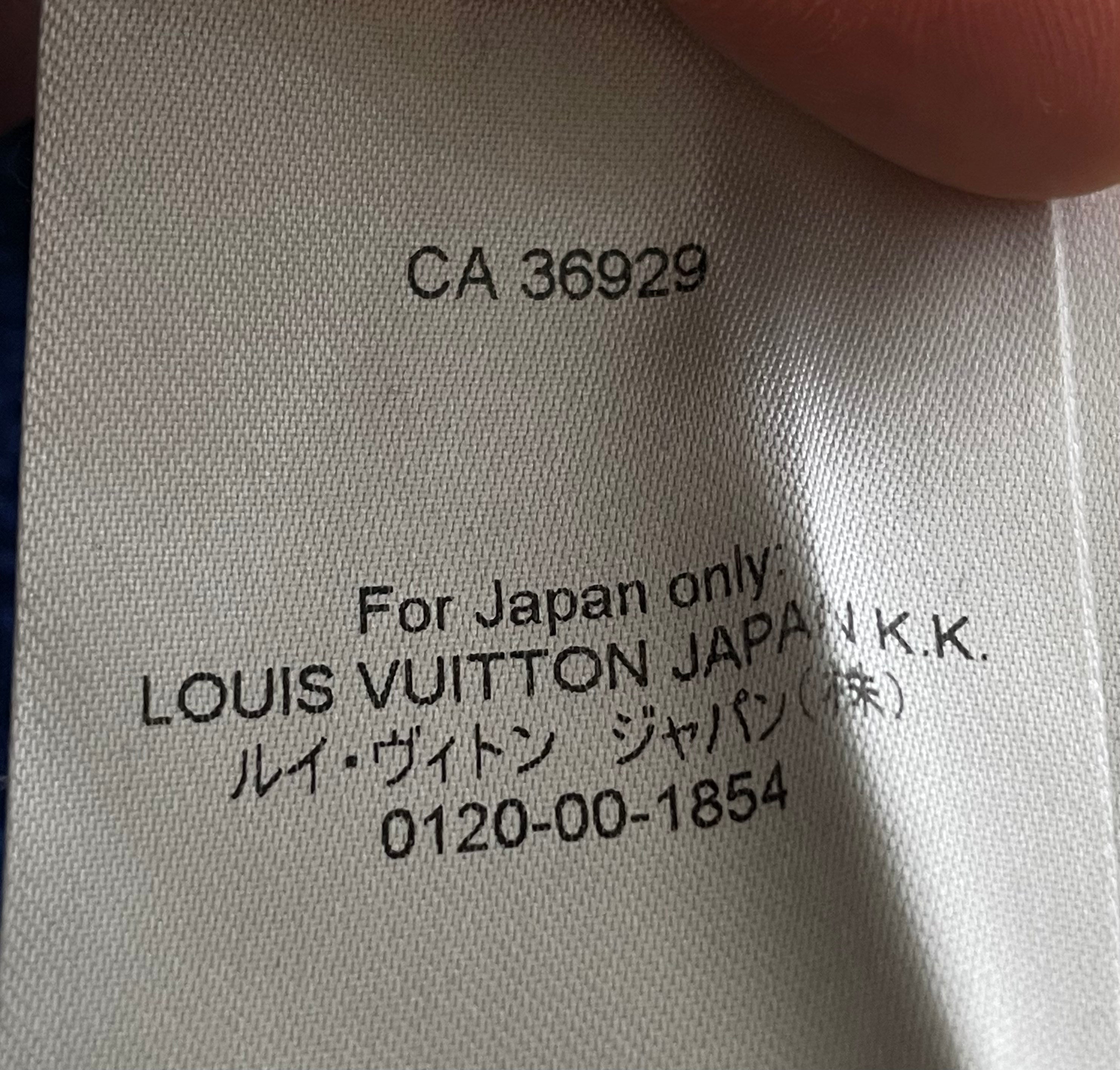 LV Blue Circle Cut Hoodie