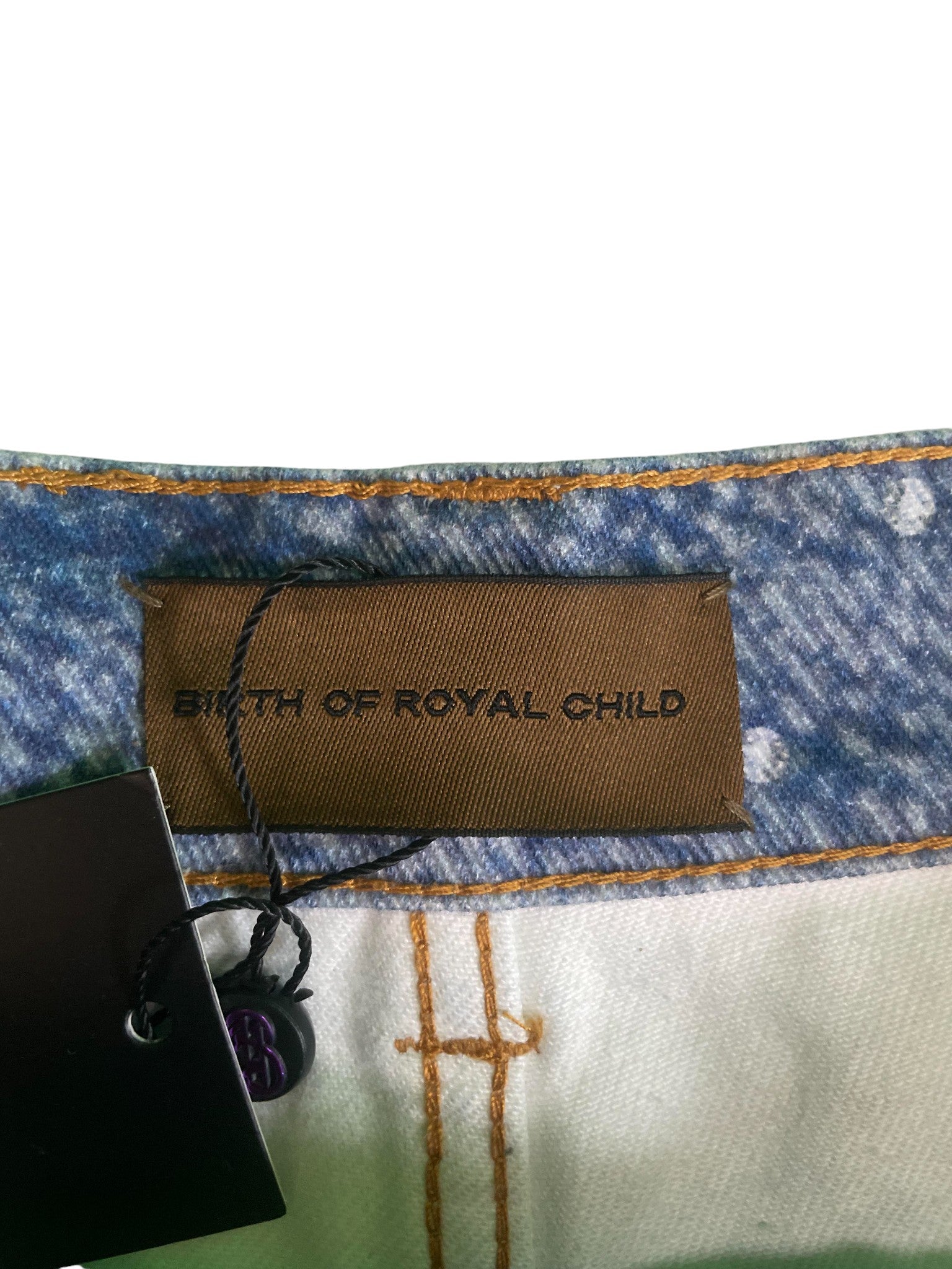 Birth of Royal Child Light Wash Jeans