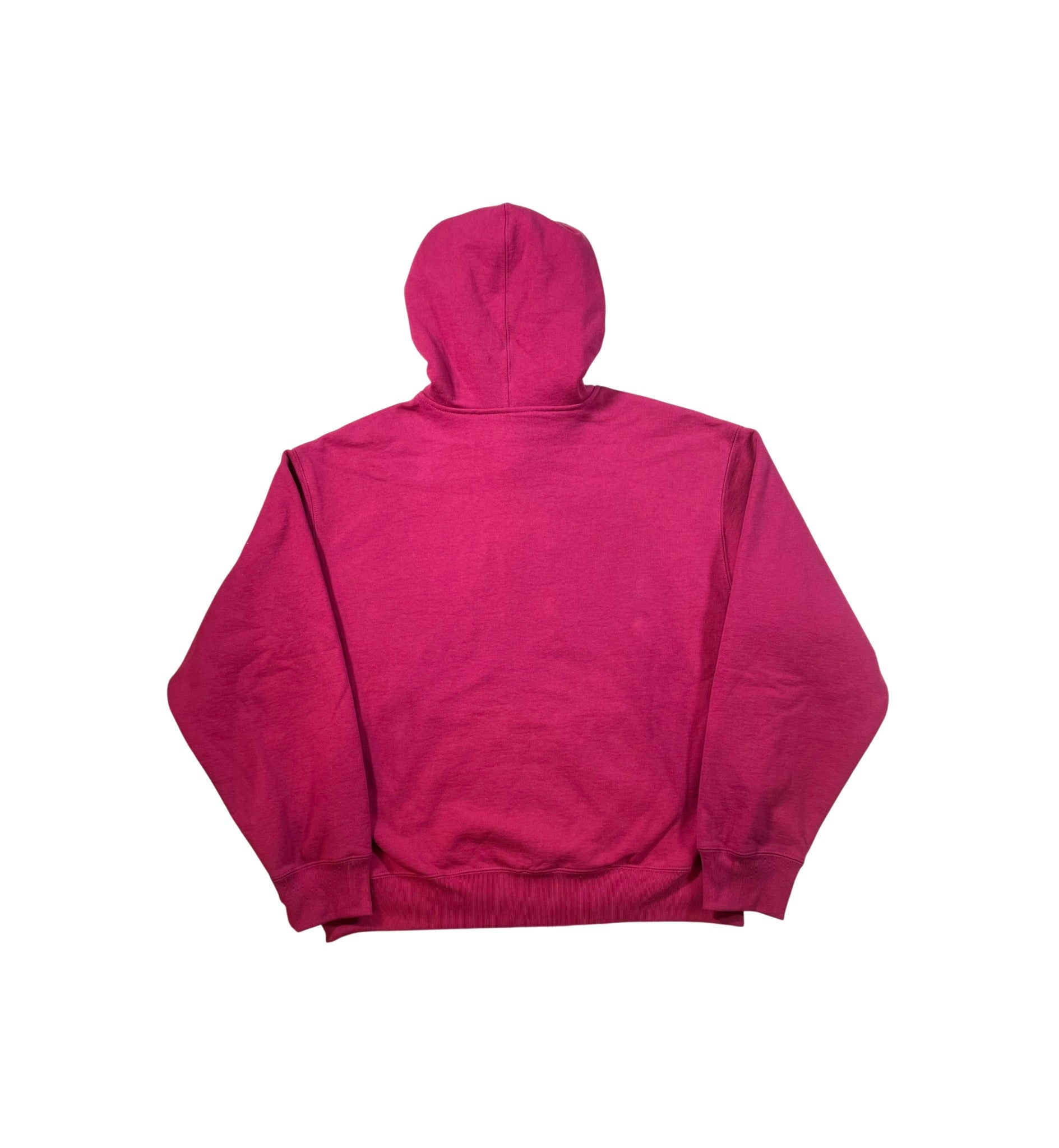 Supreme Embroidered S Logo Zip Up Dark Berry & White Hoodie