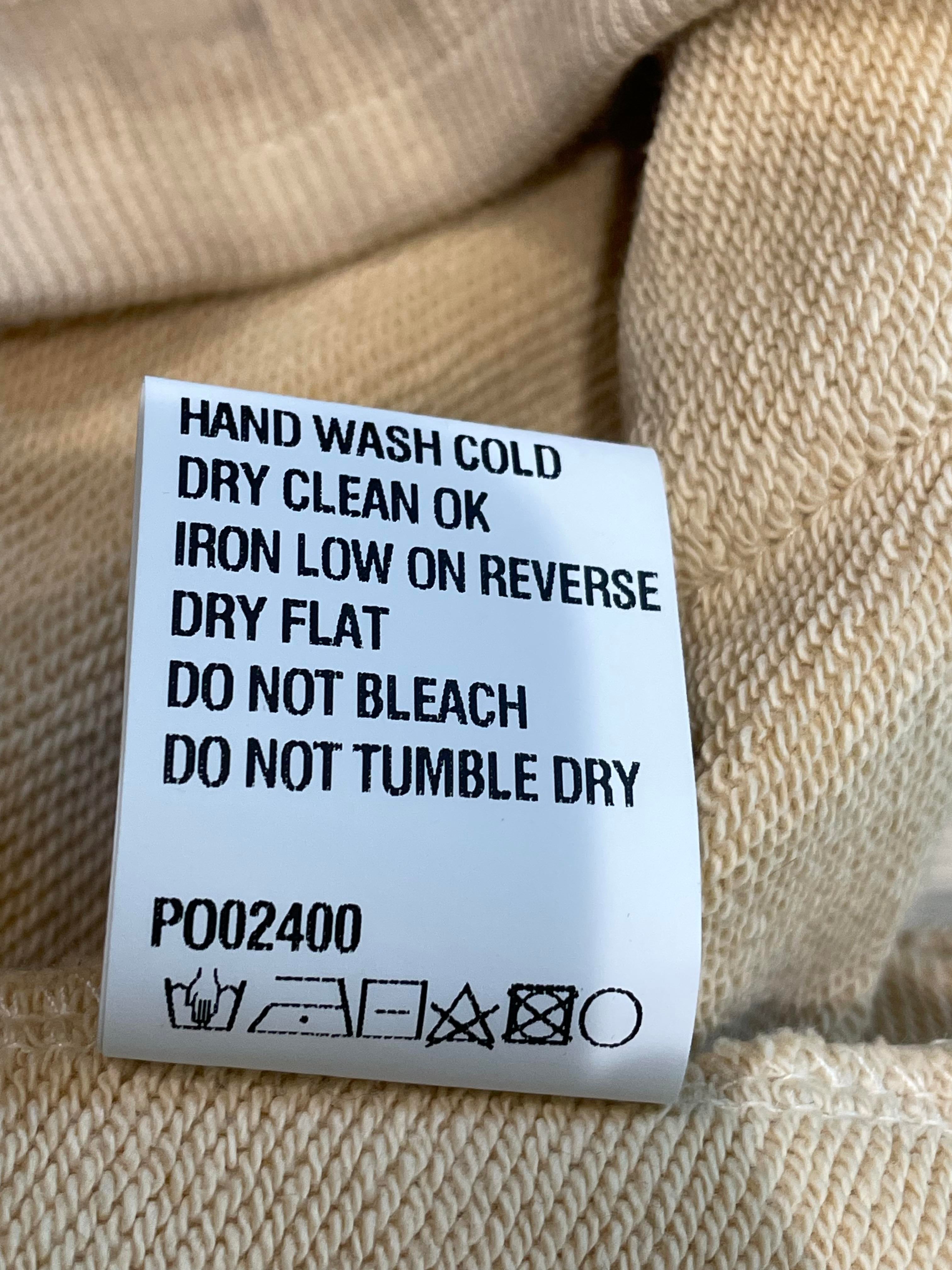 RTA Beige Chest Logo Hoodie