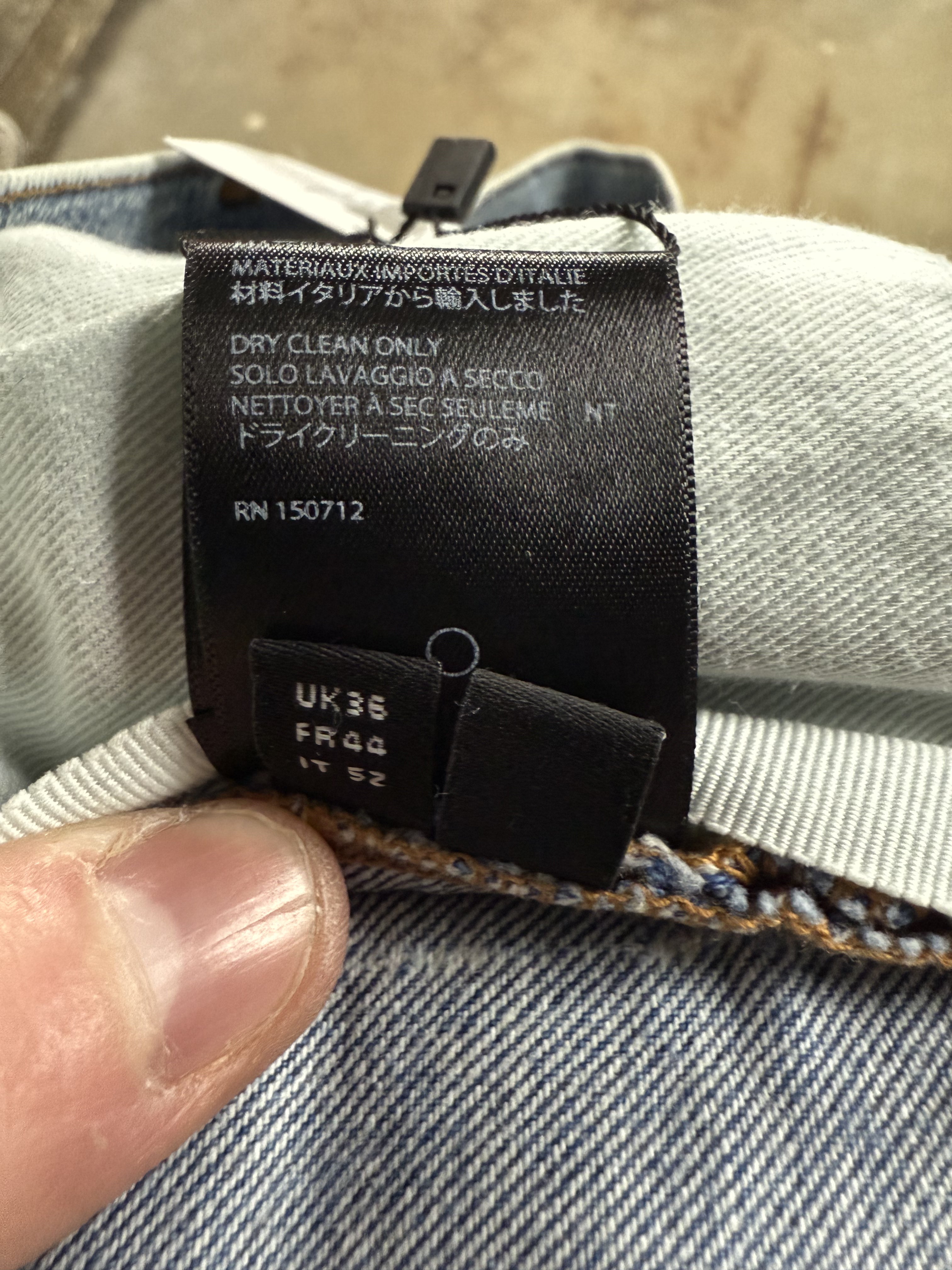 Amiri Thrasher Shotgun Jeans Used 36