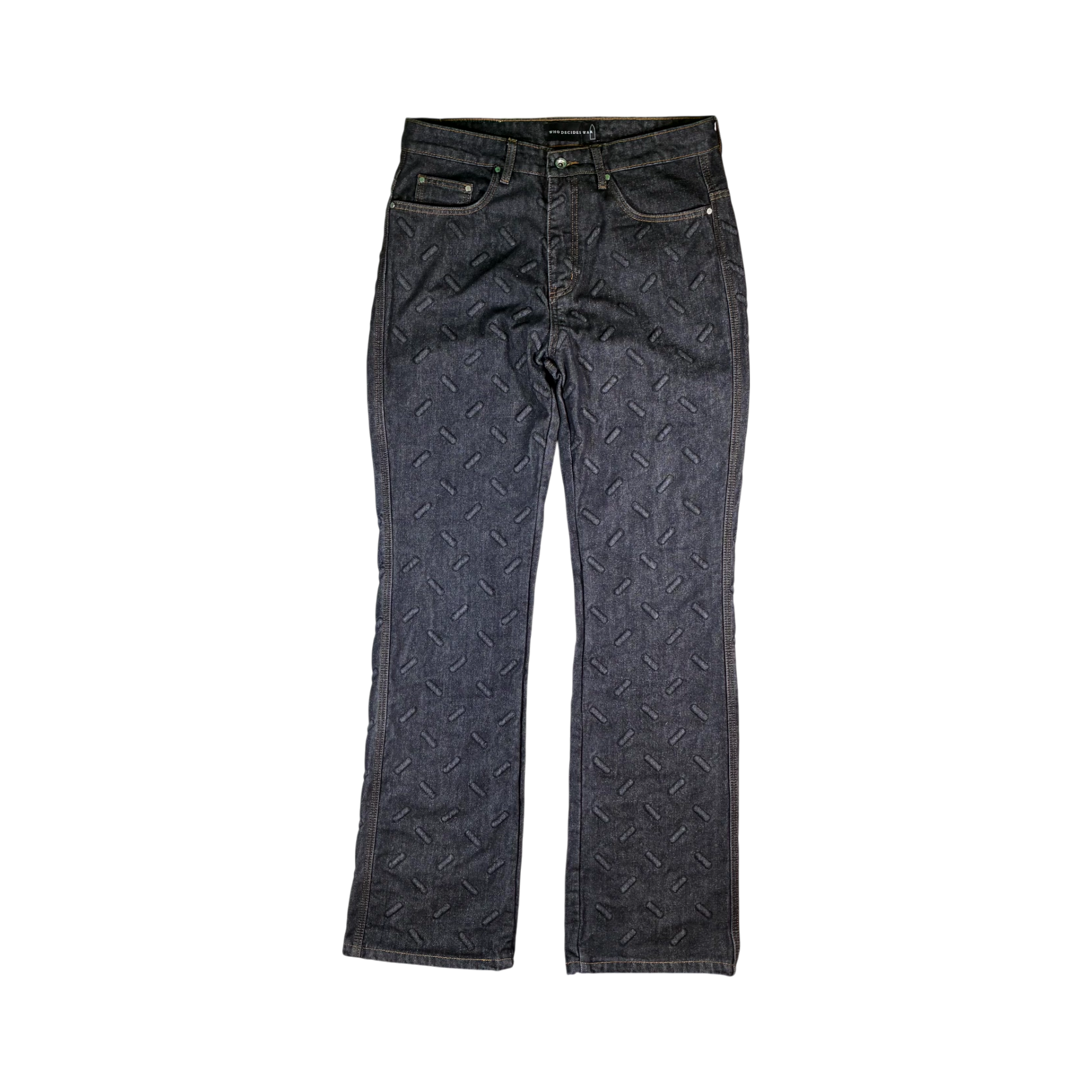 WDW Tire Track Black Jeans
