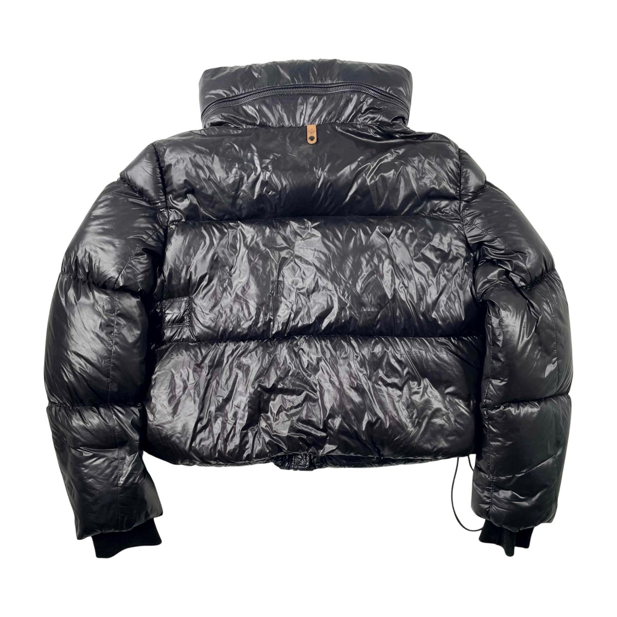 Mackage Puffer Women's Cropped Bomber Black Jacket