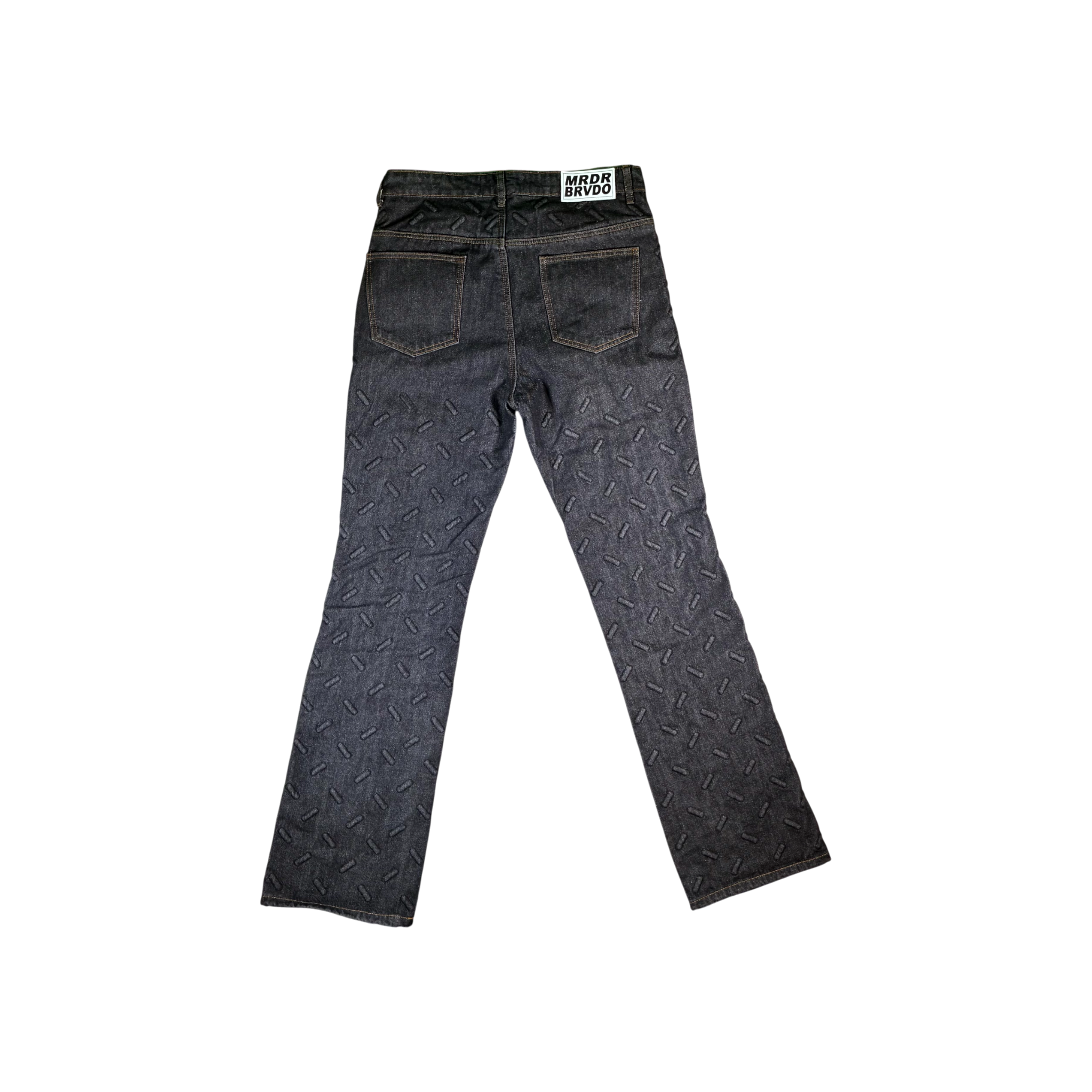 WDW Tire Track Black Jeans