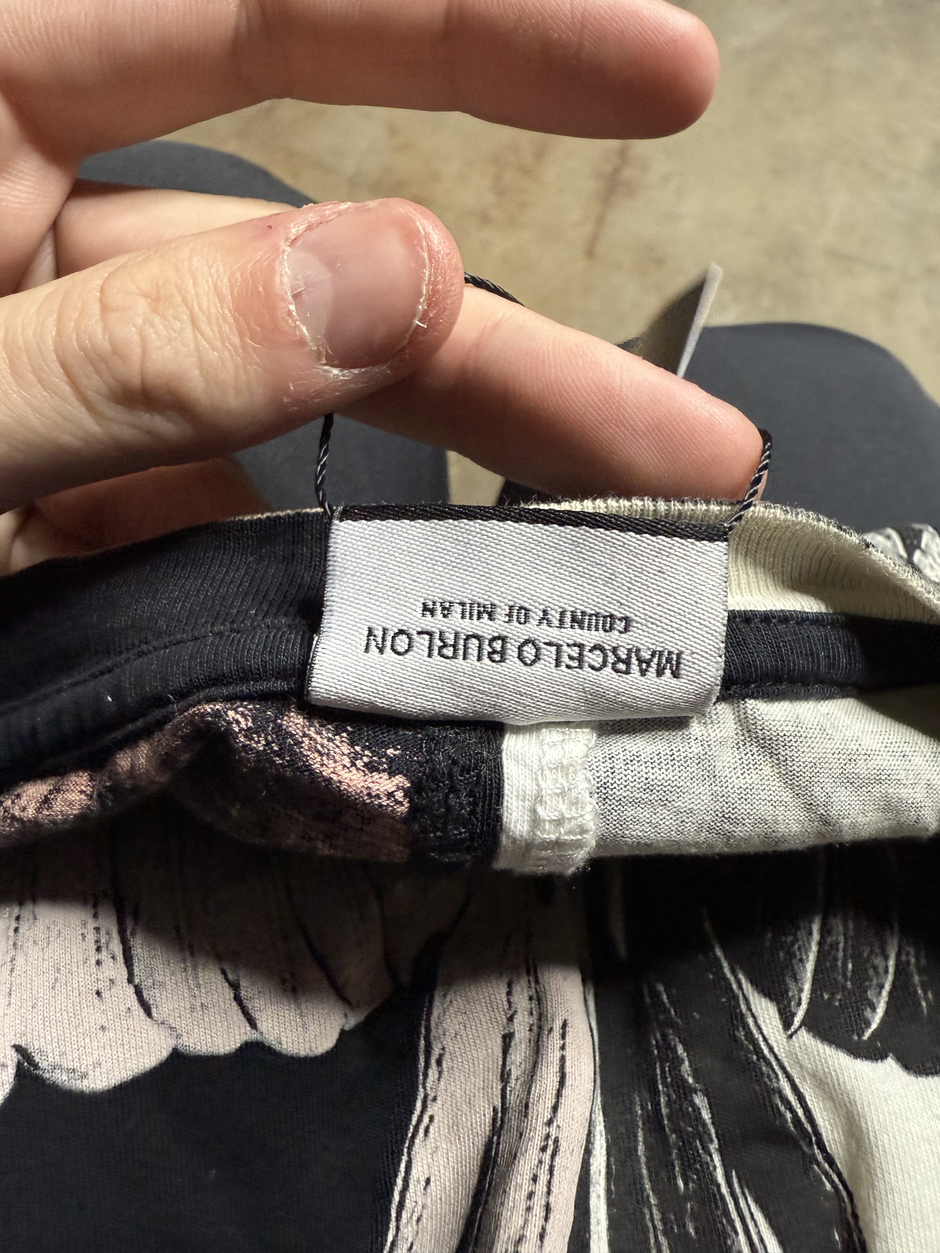 Marcelo Burlon Wings Tee Used Small