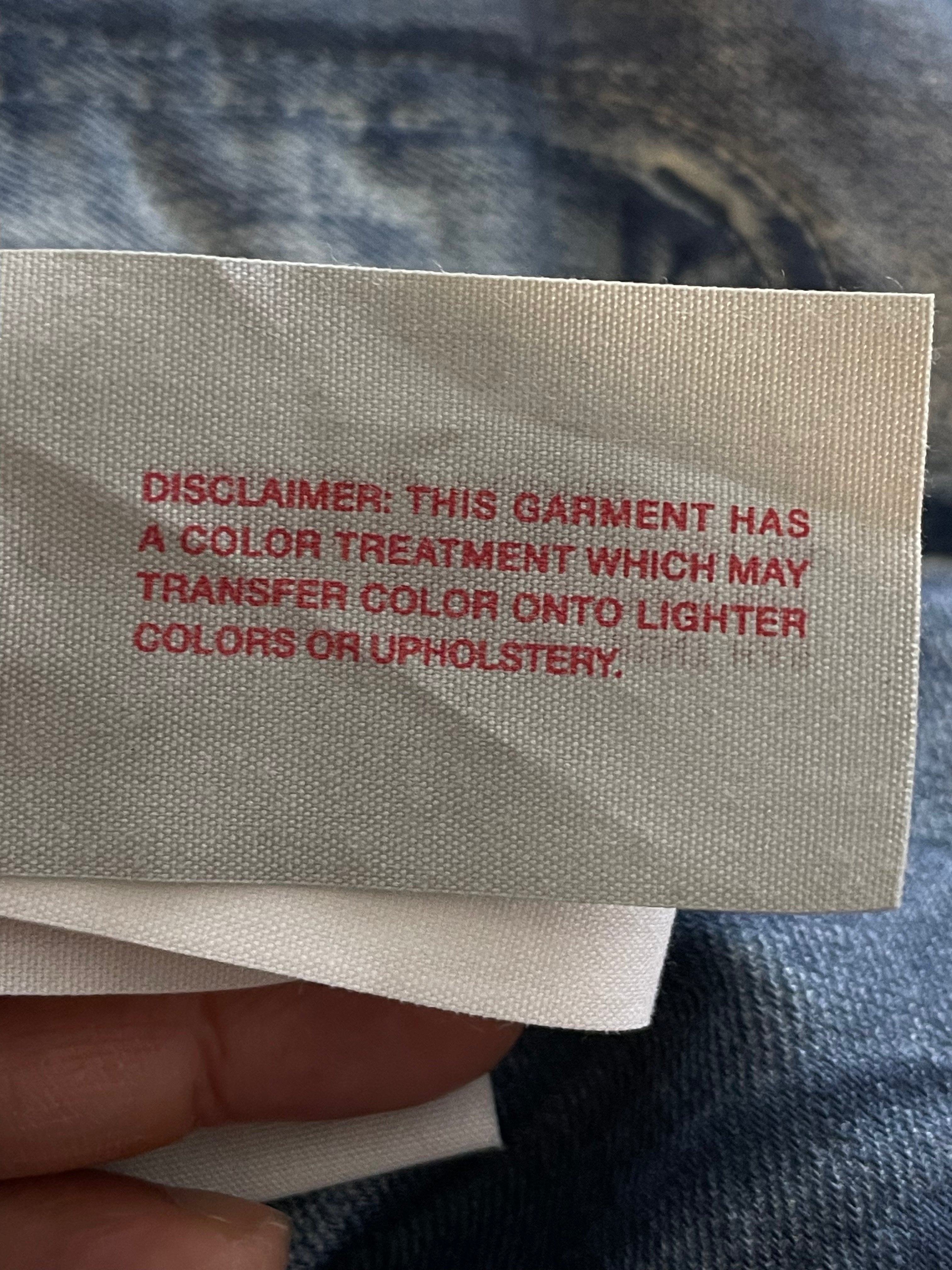 Purple Brand Light Wash Wrinkle Blue Jeans