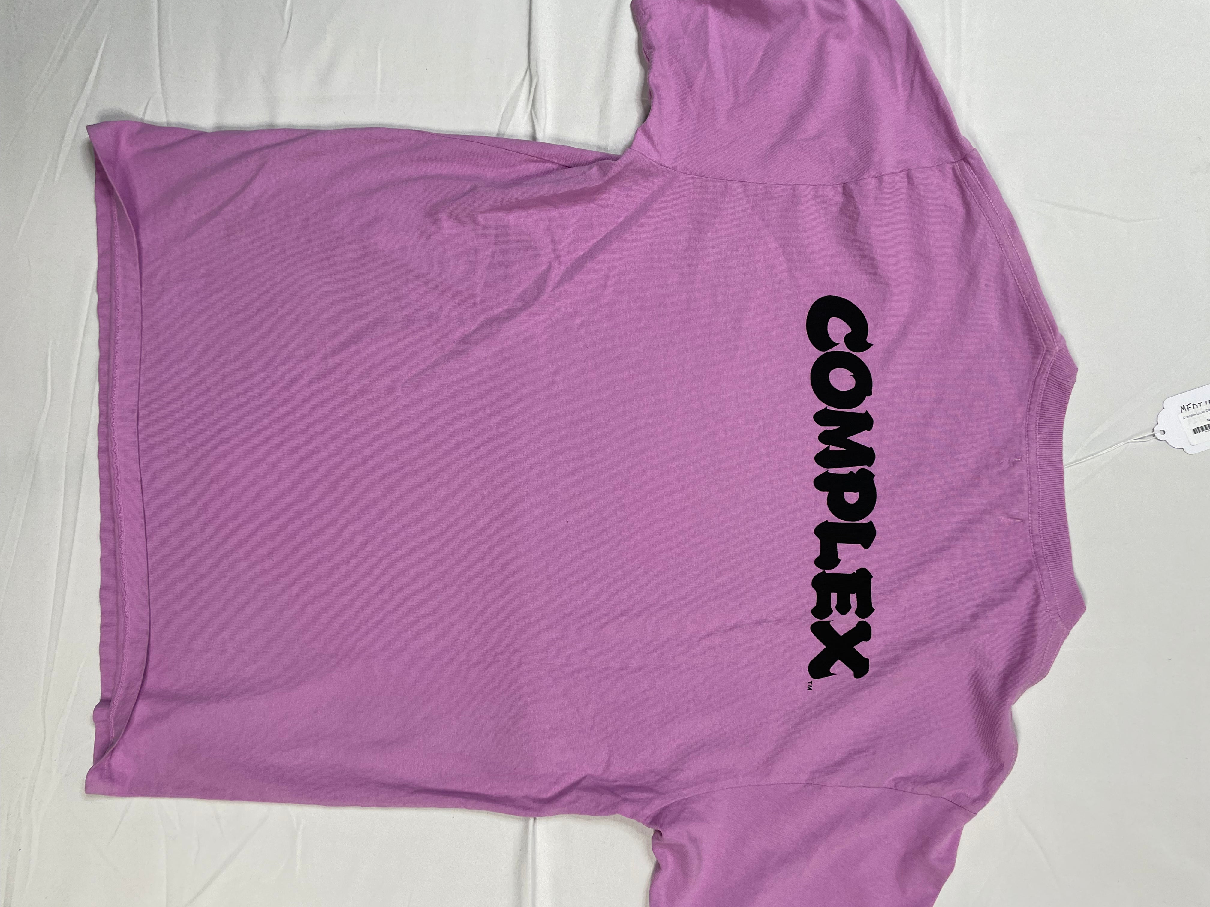 Complex Lucky Cat Tee Purple size:Medium New