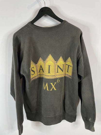 St Mx6 Crewneck Grey Eye Future New With Tags Medium