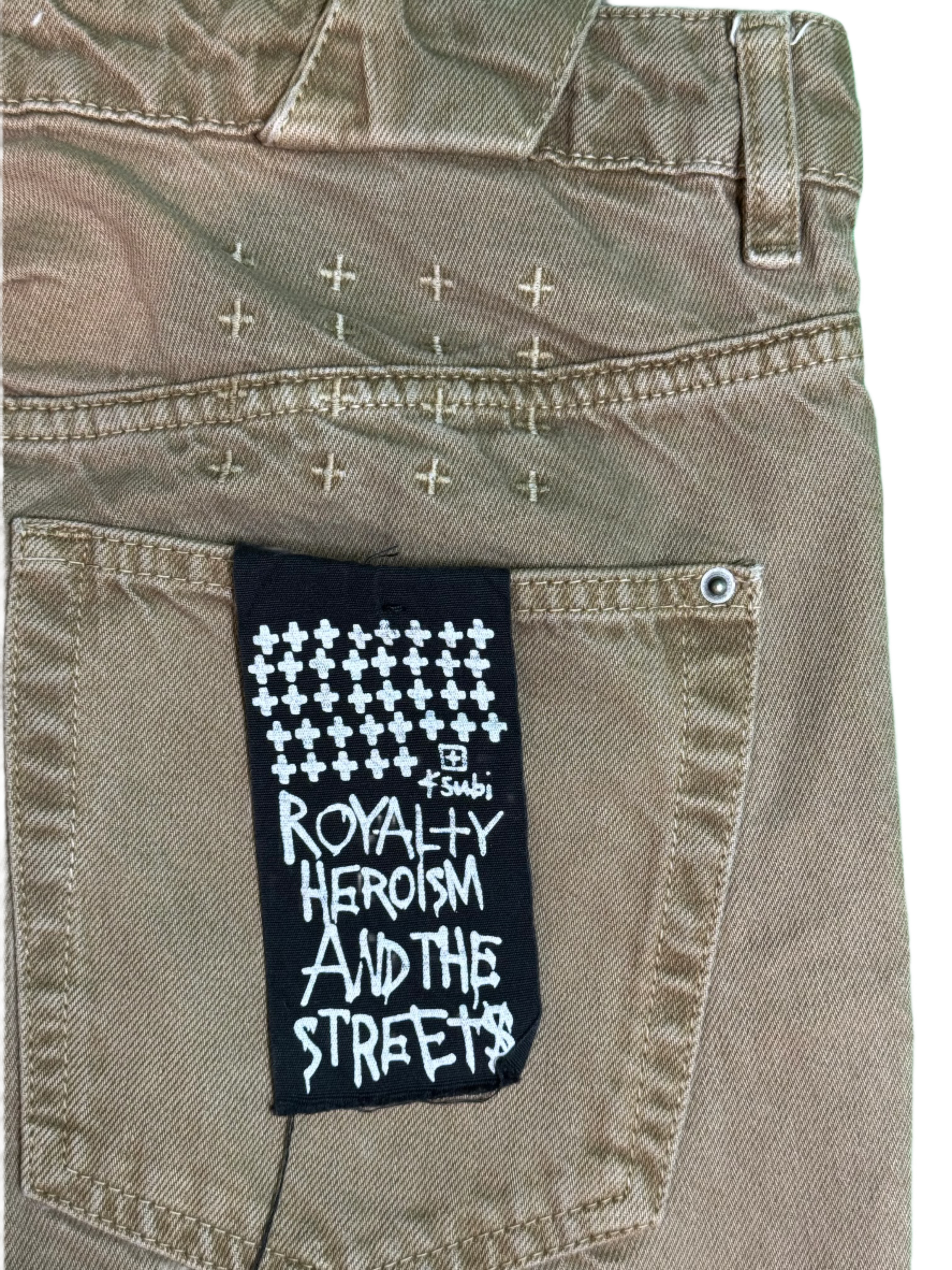 Ksubi Khaki Plain Jeans