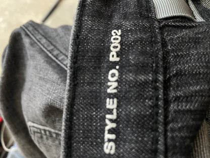 Purple Brand Knee Rip Black Jeans