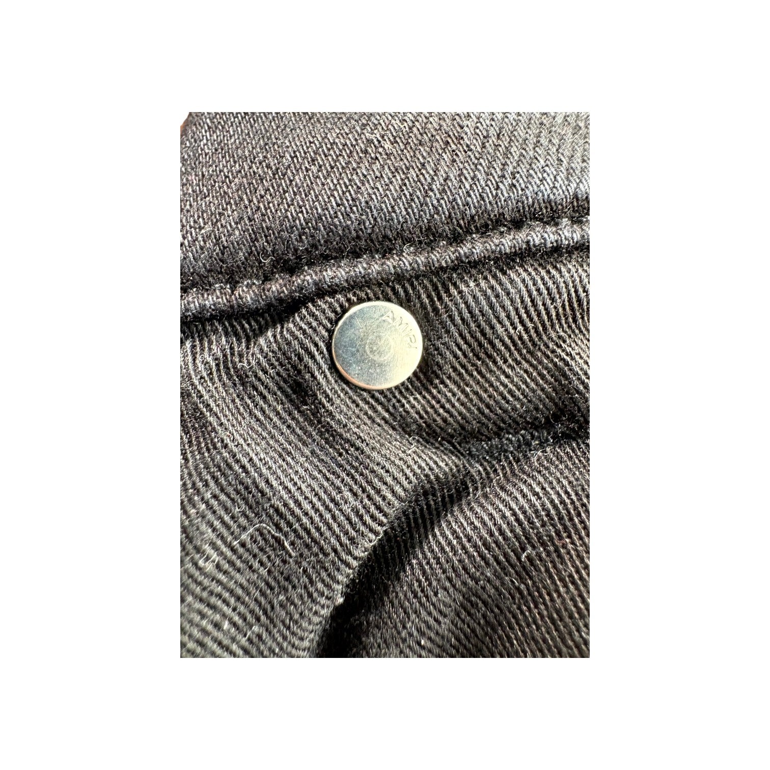 Amiri "MX1" Patch Black Wash & Red Jeans