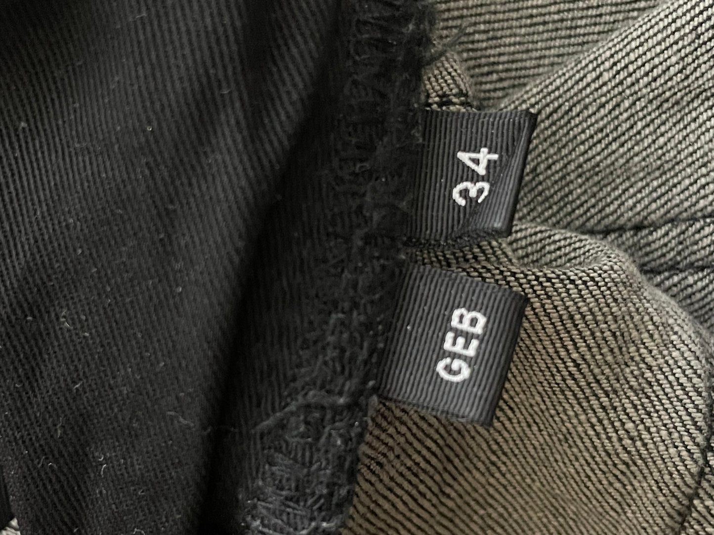 Purple Brand Knee Rip Black Jeans
