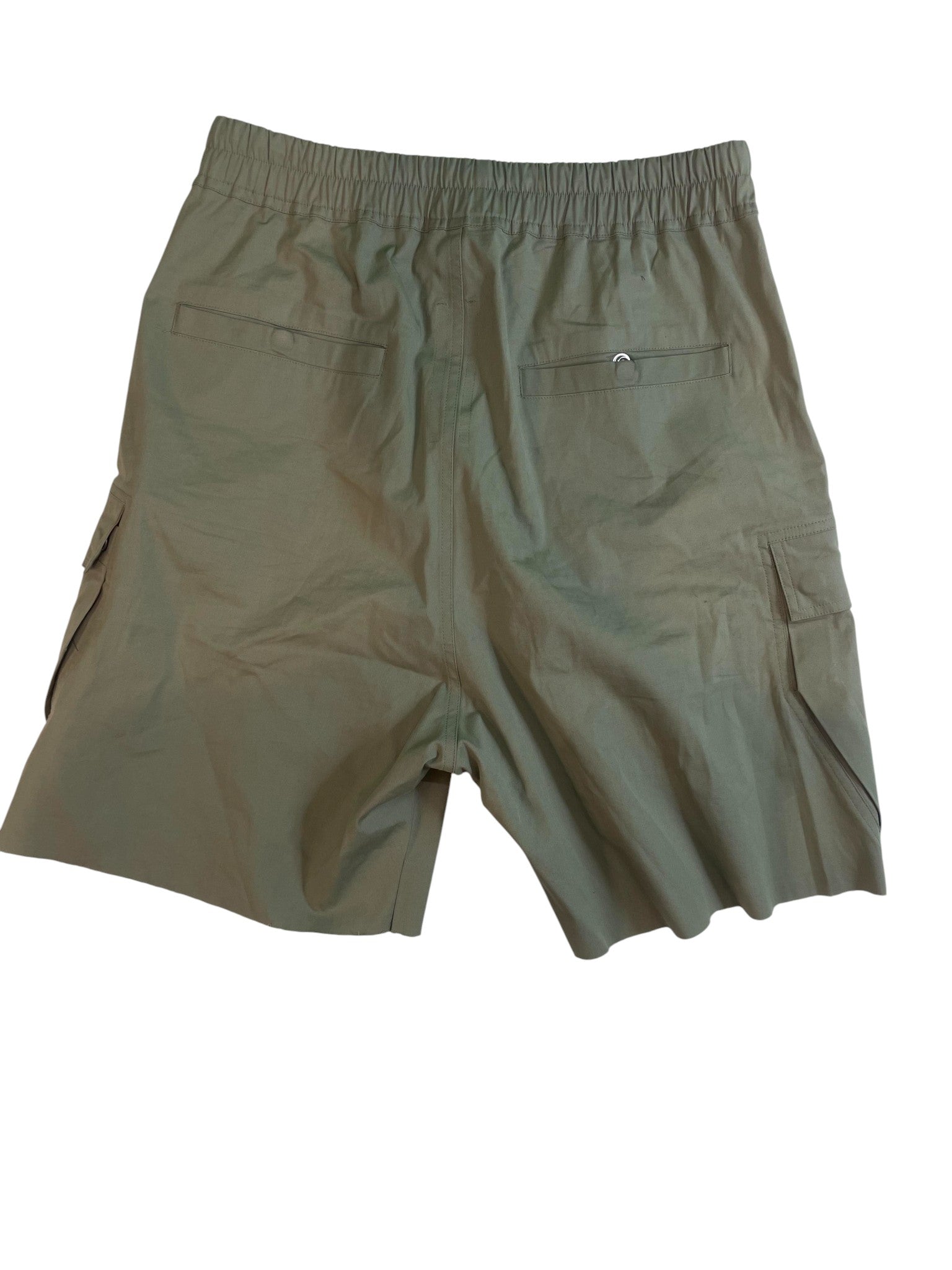 Rick Owens Light Olive Cargobela Shorts