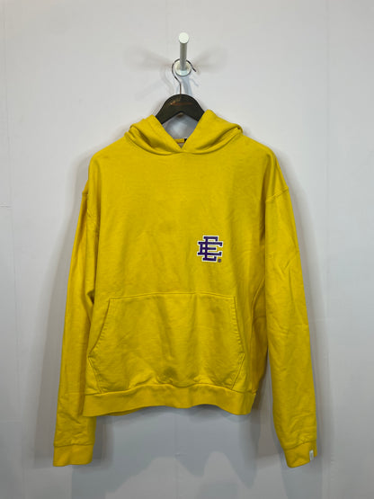 EE Hoodie Yellow Purple Used Large